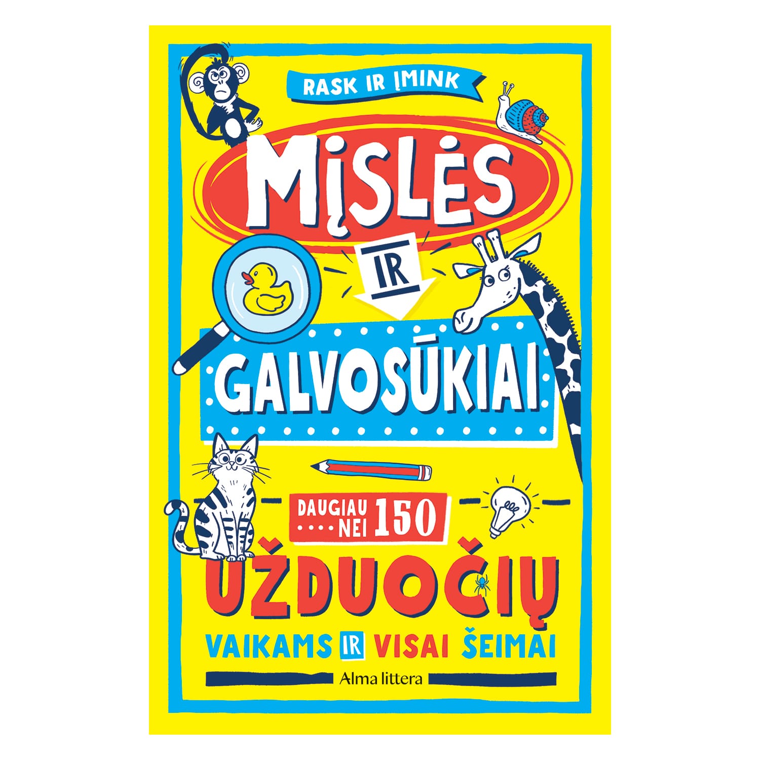 Knyga RASK IR ĮMINK. MĮSLĖS IR GALVVOSŪKIAI