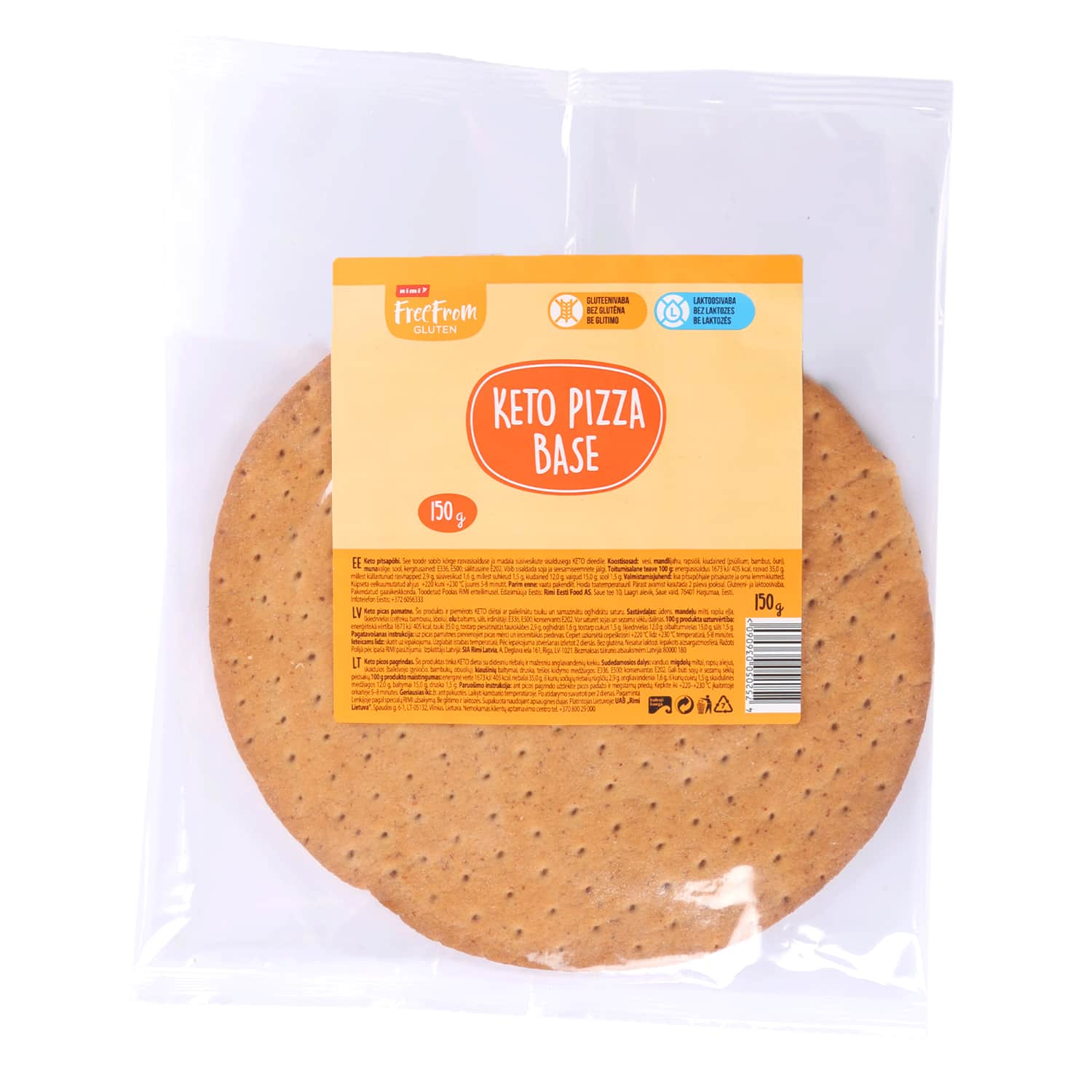 Keto picos pagrindas RIMI FREE FROM, 150 g