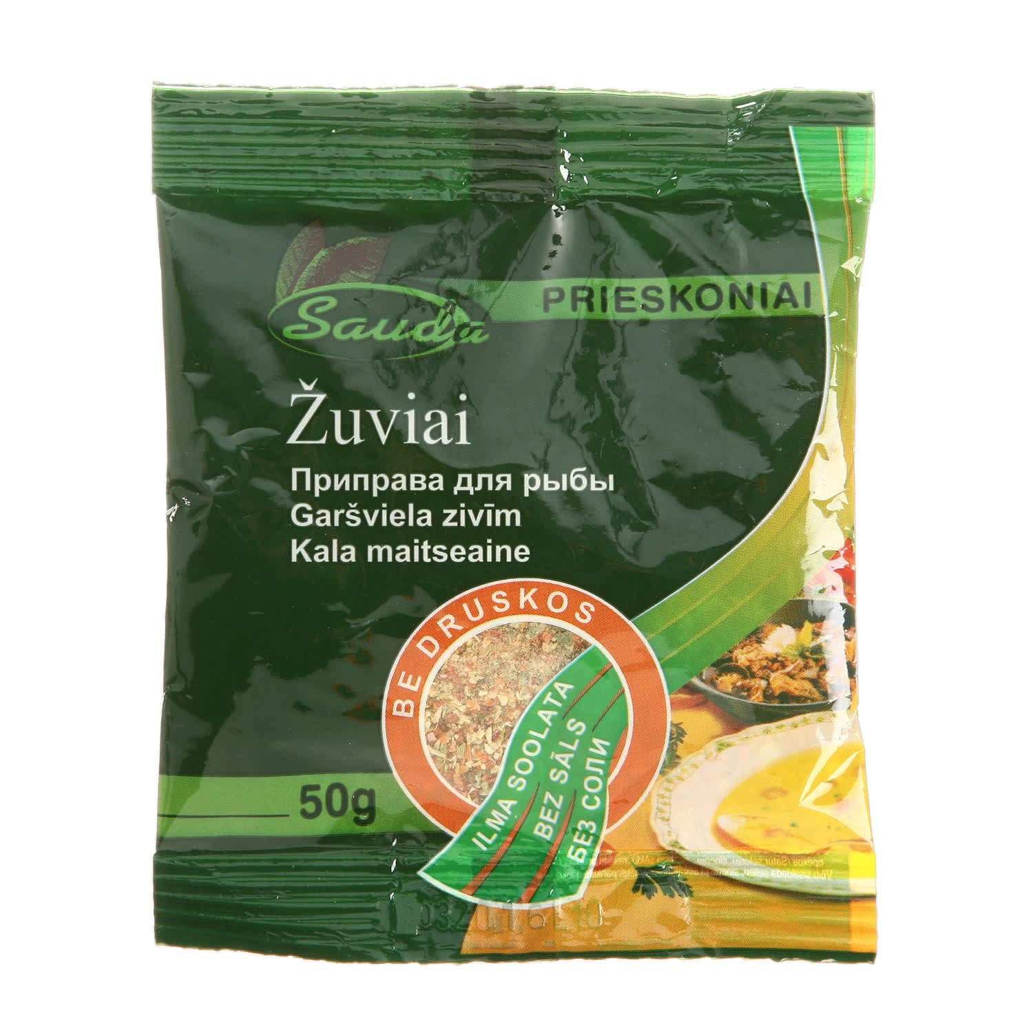 Fish spices SAUDA (without salt), 50g