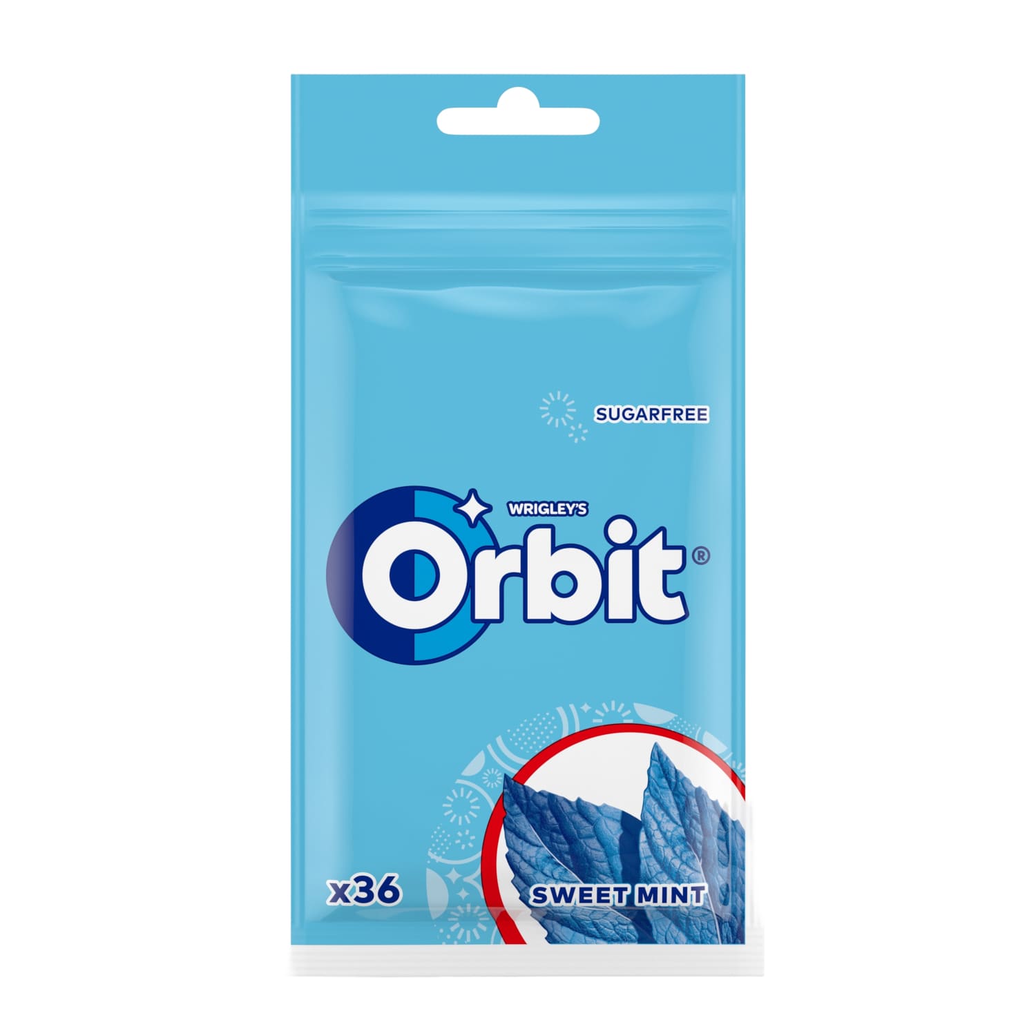 Kramtomoji guma ORBIT SWEET MINT, 50 g