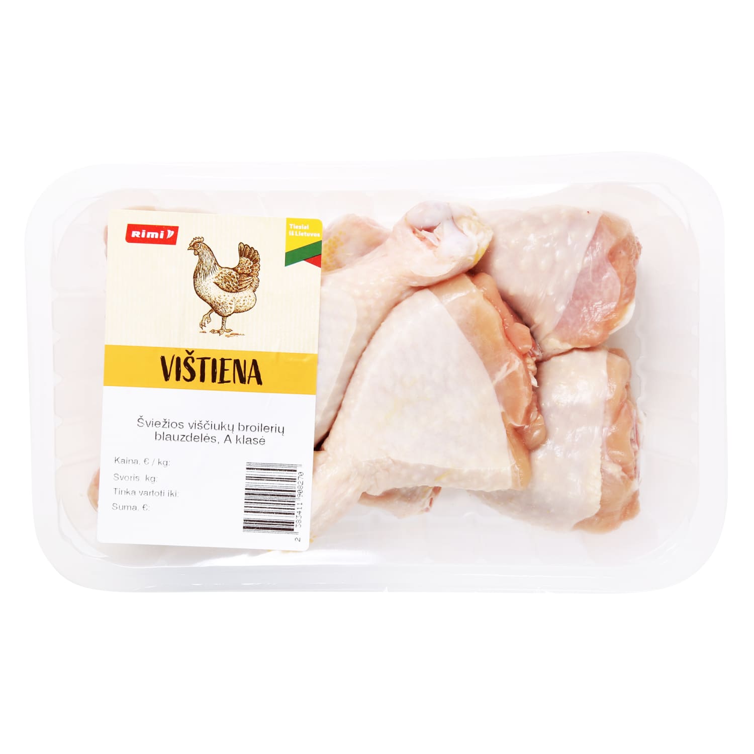 Viščiukų broilerių blauzdelės RIMI,A,1kg