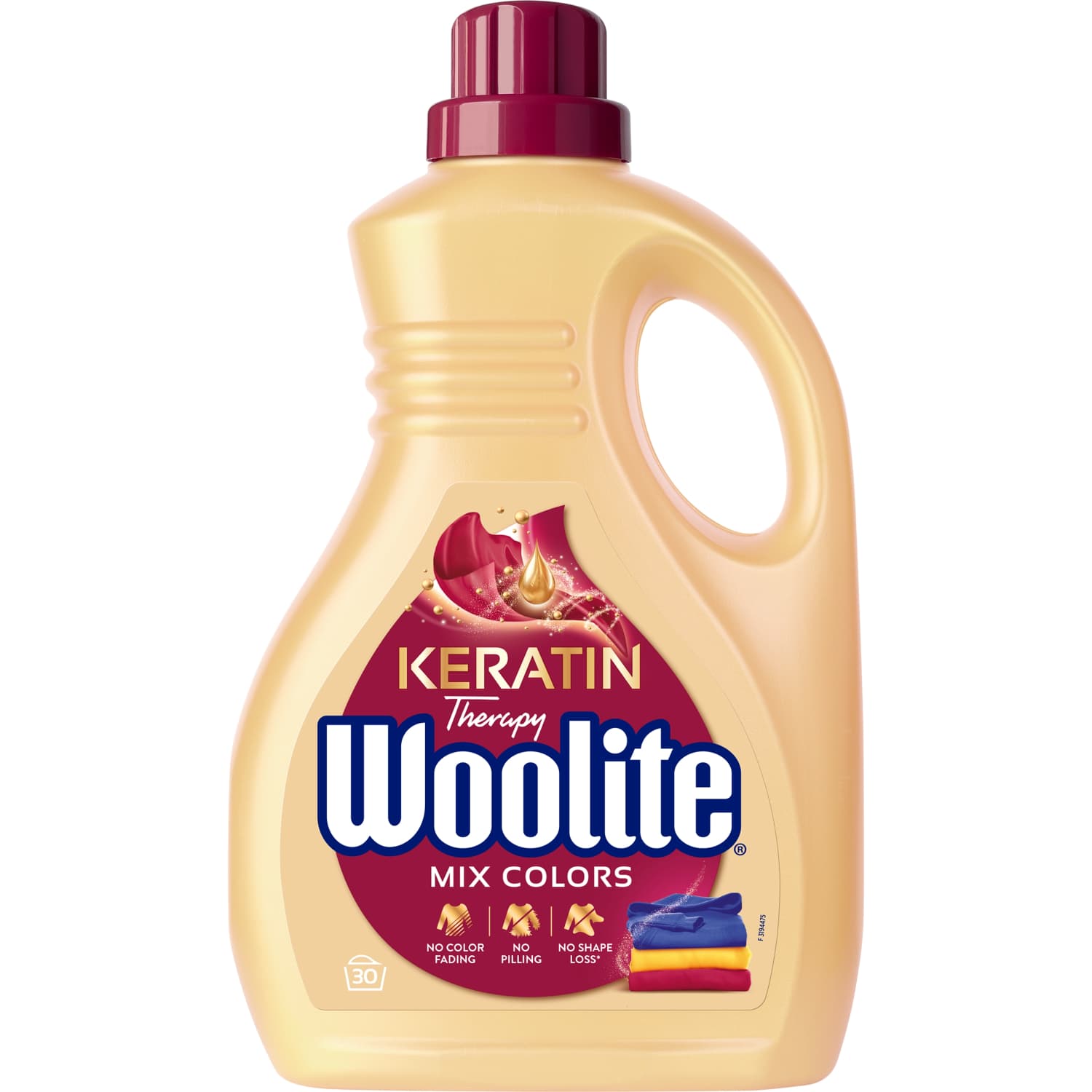 Liquid laundry detergent WOOLITE COLOR, 30 pcs., 1.8 l