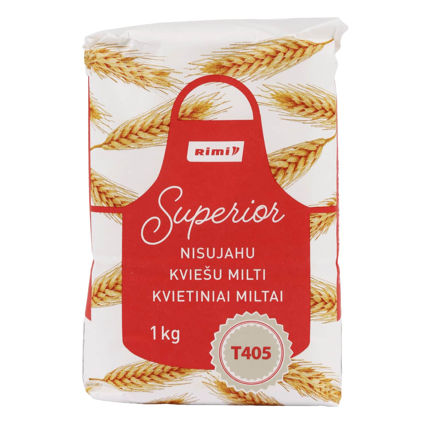 Kvietiniai miltai RIMI, 405 D, 1 kg