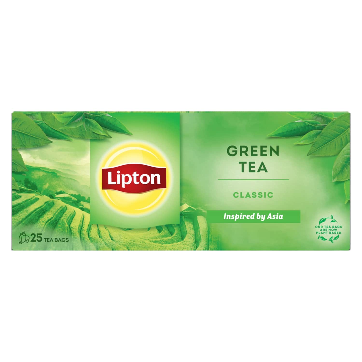 Žal. arbata LIPTON GREEN CLASSIC, 25 vnt