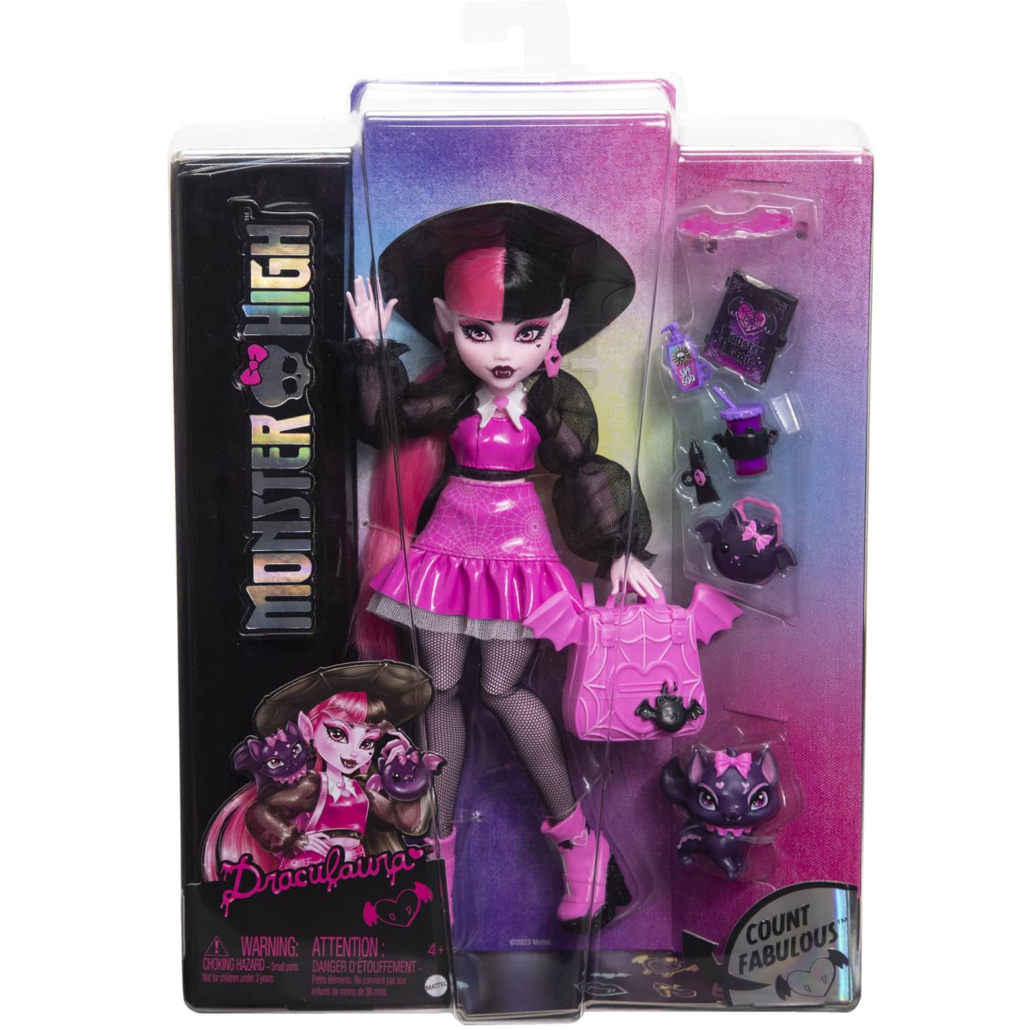 Lėlė  MONSTER HIGH DRACULAURA