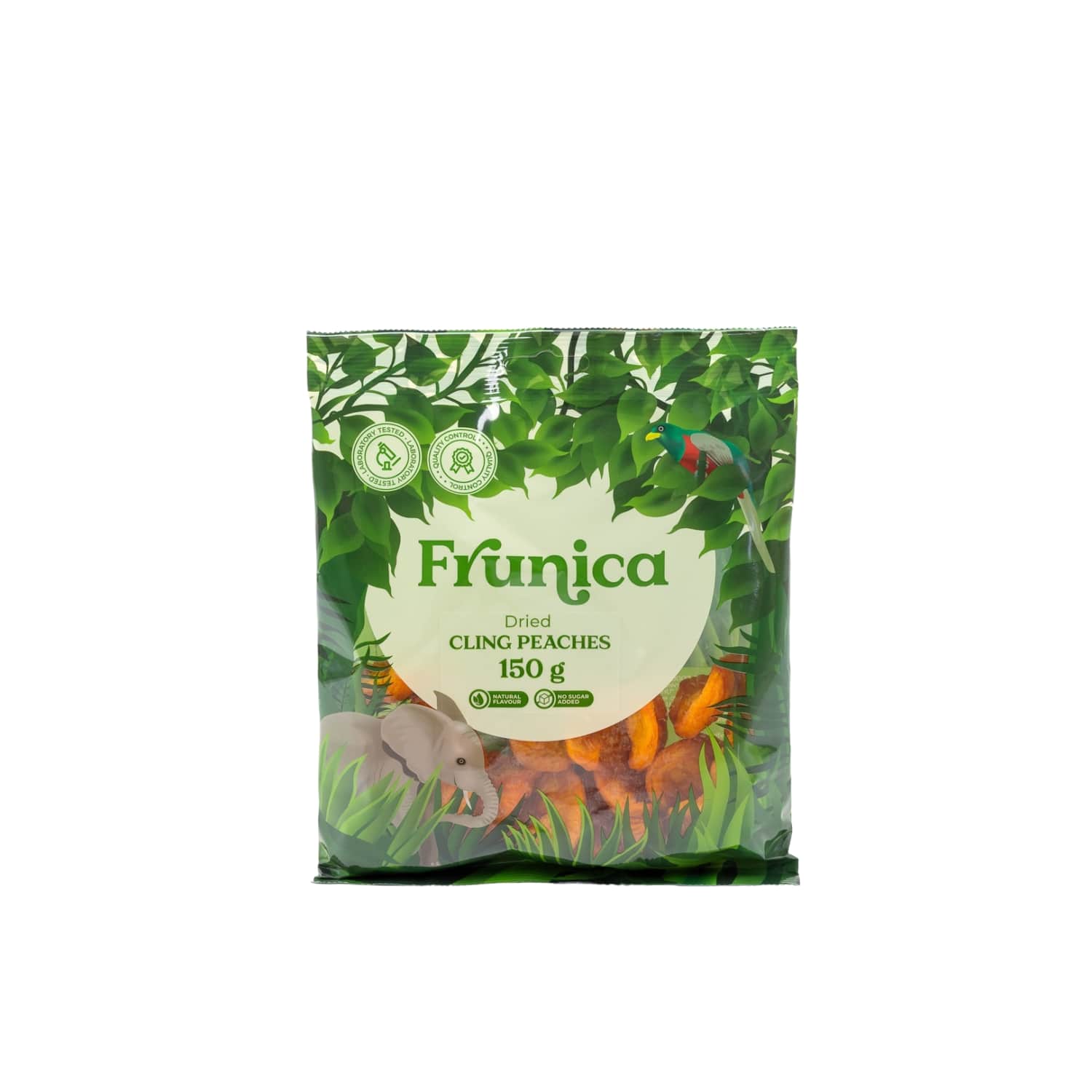 Dried peach halves FRUNICA, 150 g