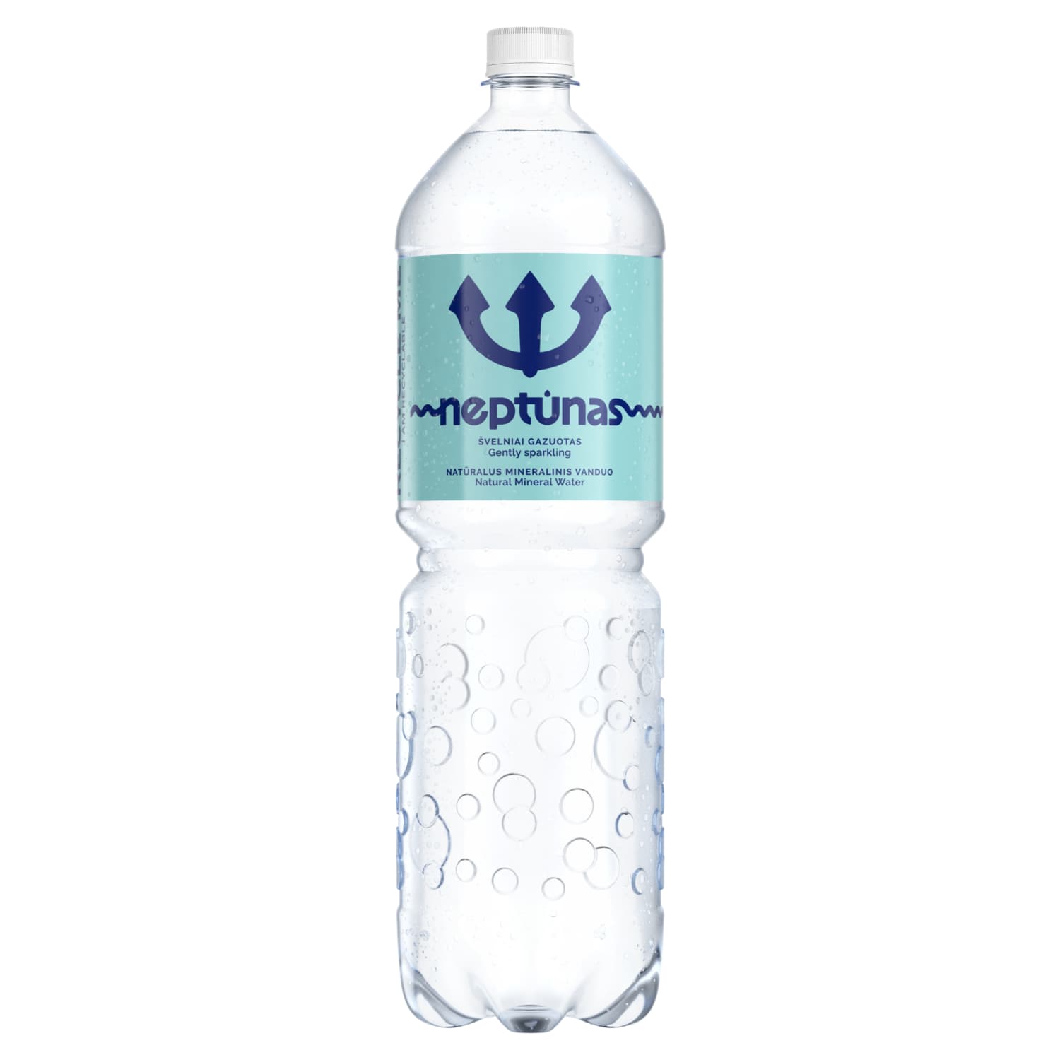 Švelniai gazuotas vanduo NEPTŪNAS, 1,5 l