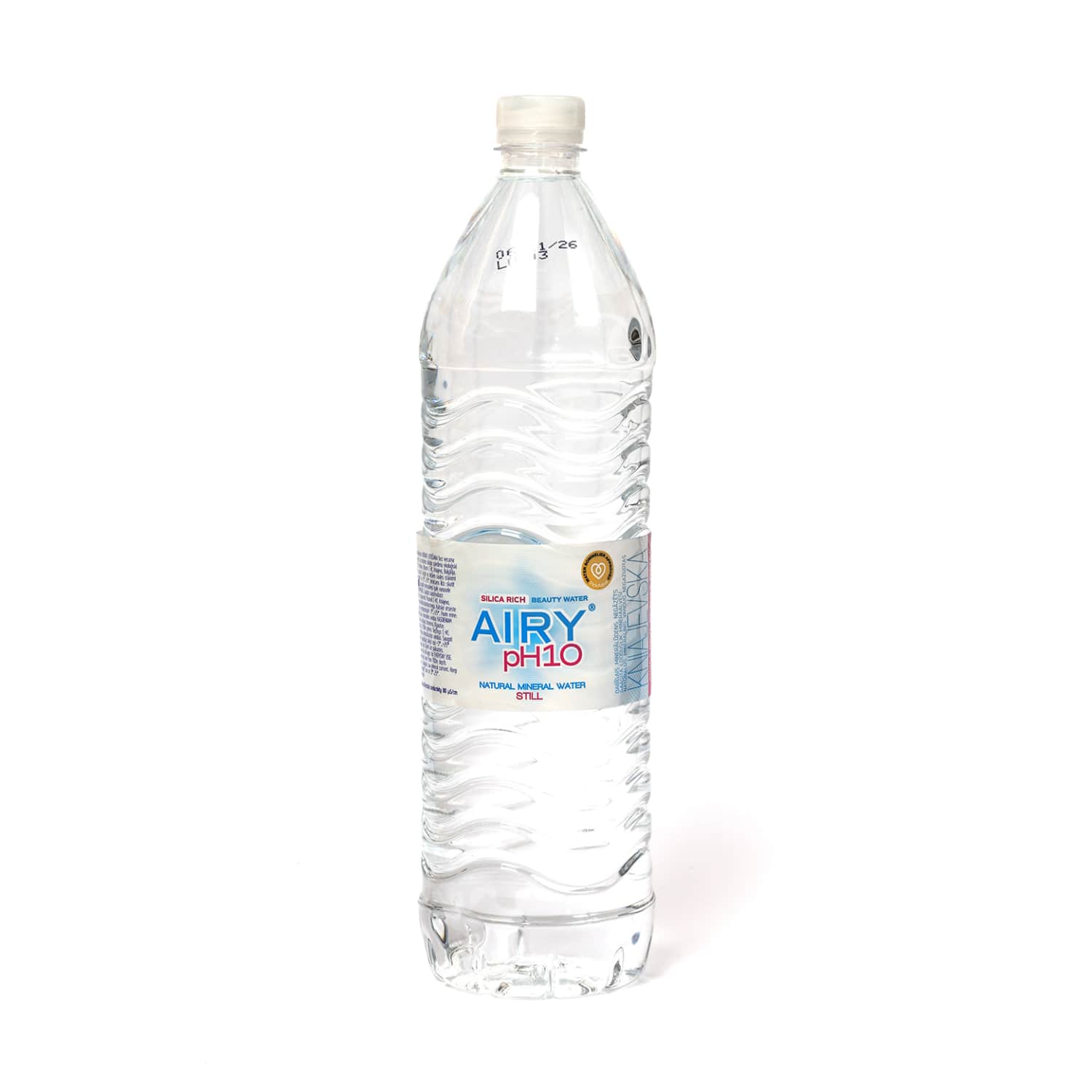 Nat. negaz. mineral. vanduo AIRY pH10, 1,5 l