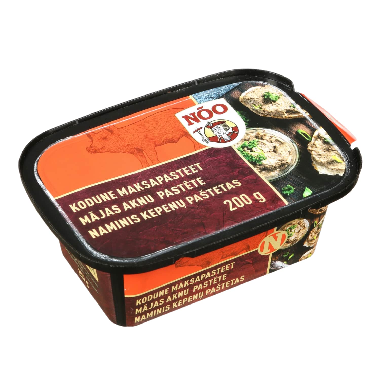 Homemade liver pâté NOO, 200 g