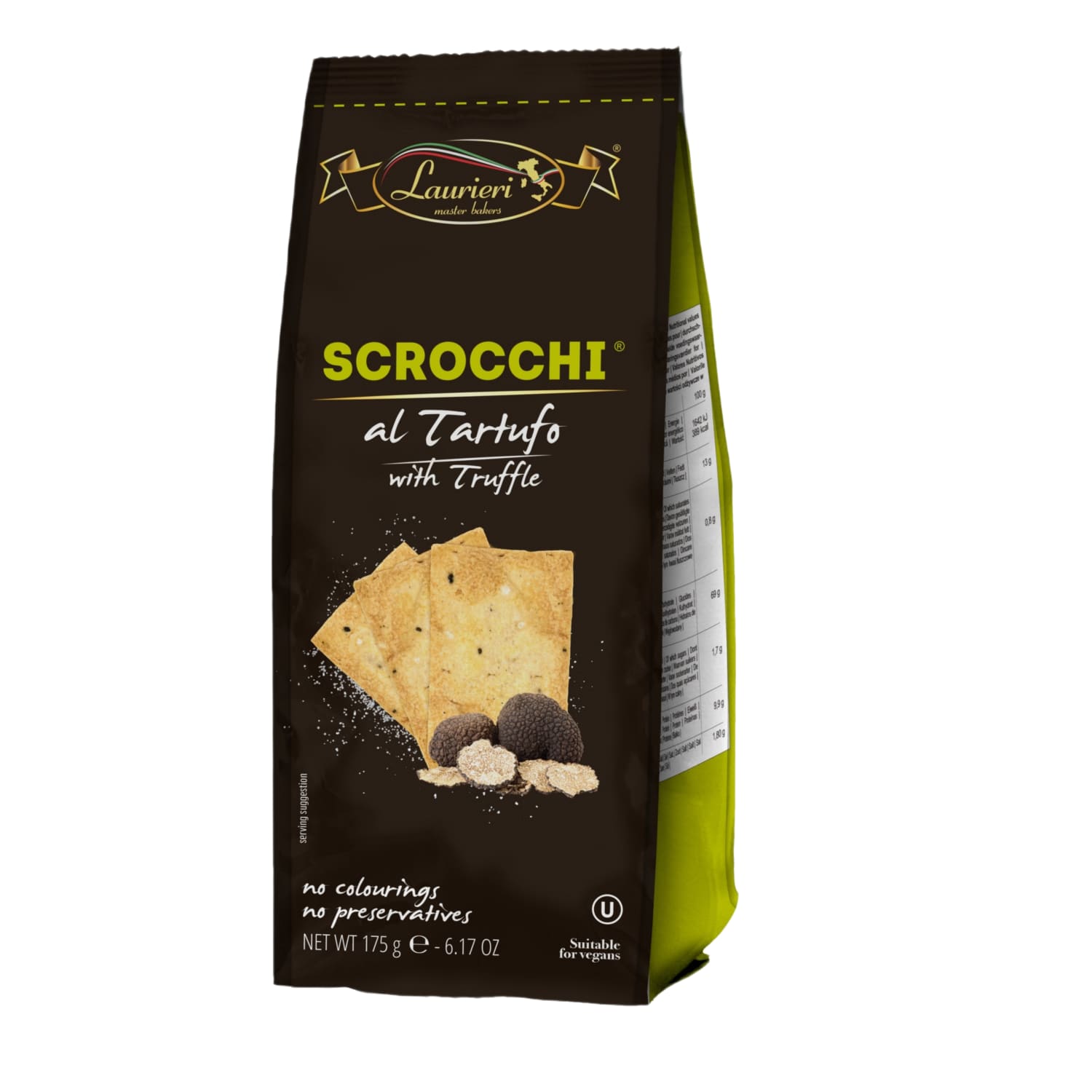 Крекеры с трюфелями SCROCCHI LAURIERI, 175 г