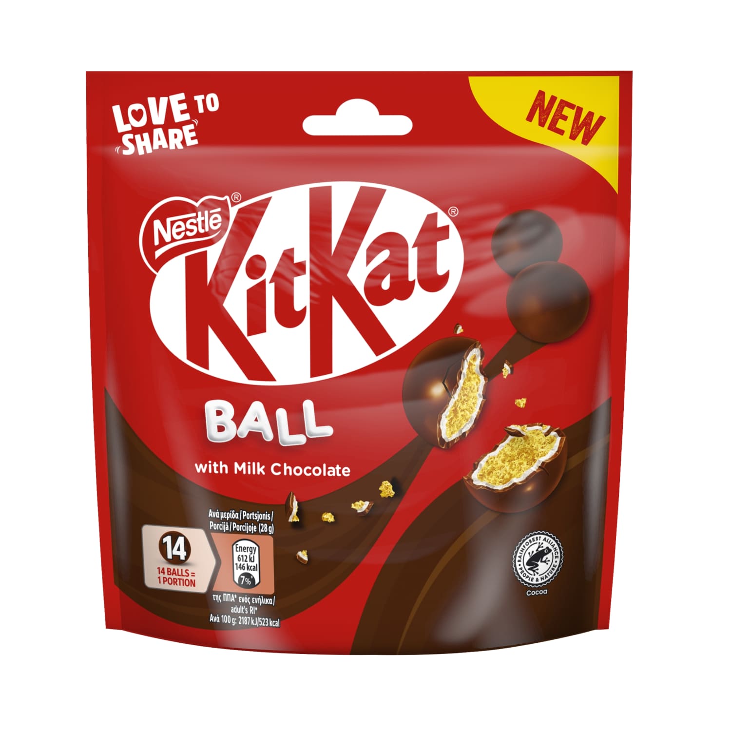Candies KIT KAT sticks with chocolate glaze, 140 g