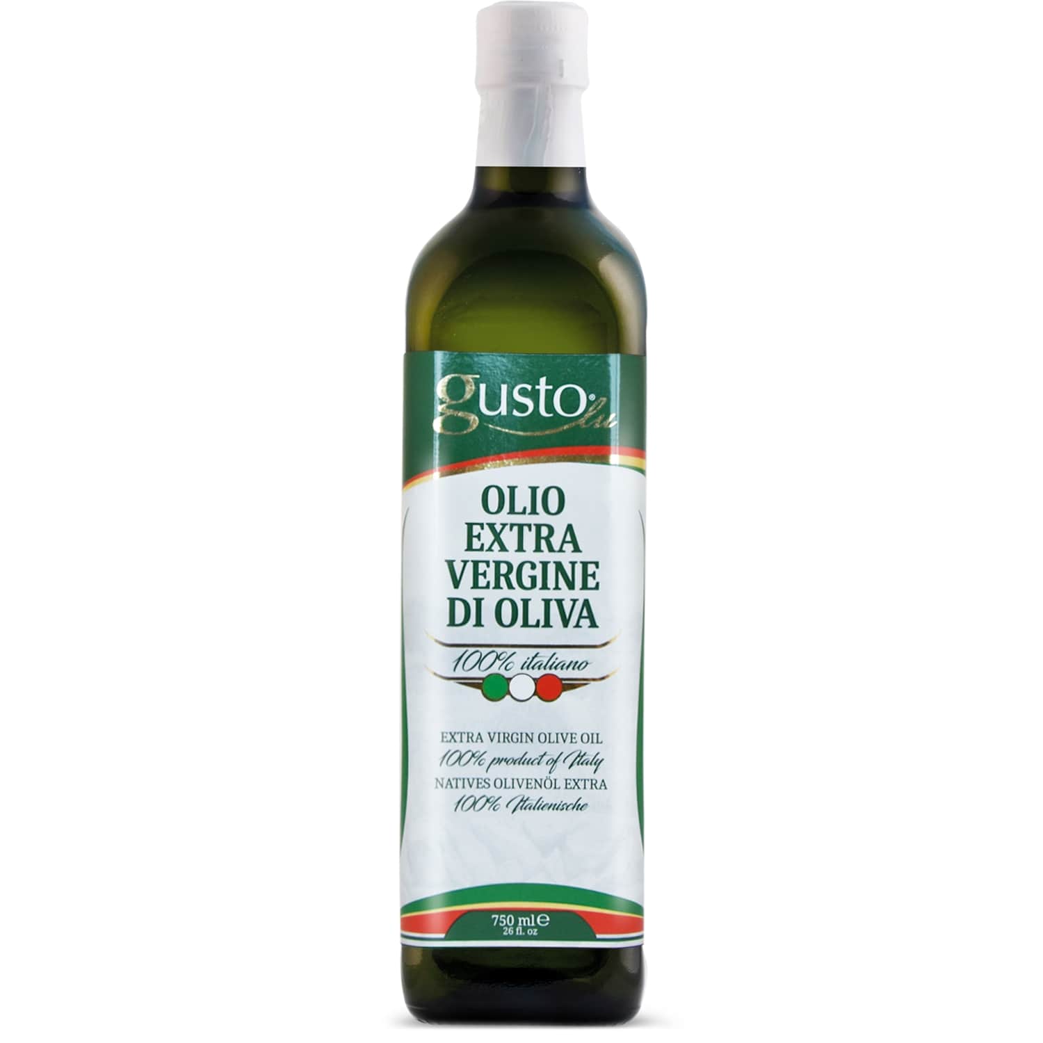 Особо чистое оливковое масло GUSTOLU, 750 мл