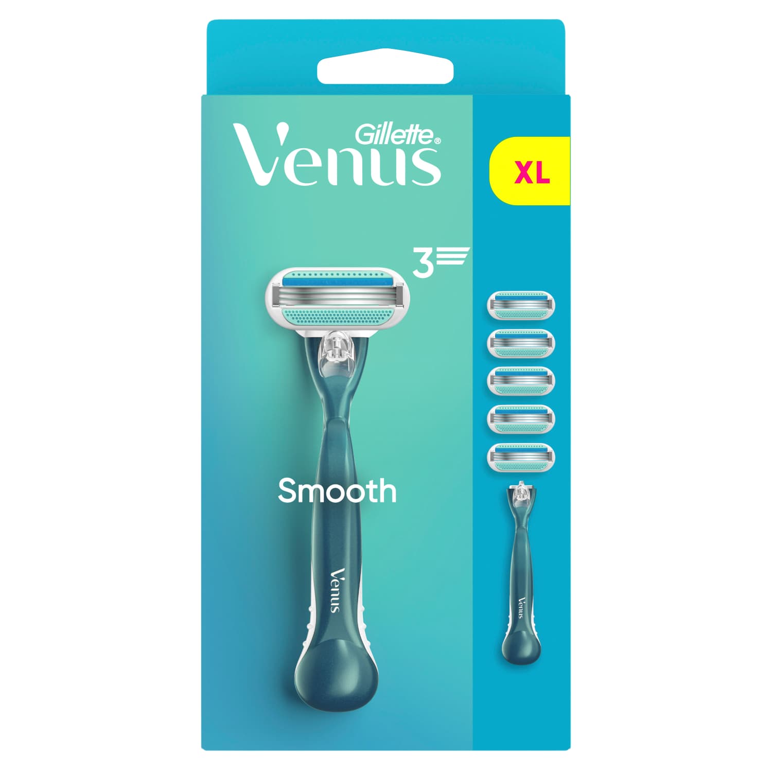 Skutimosi skustuvas VENUS SMOOTH, 5 vnt
