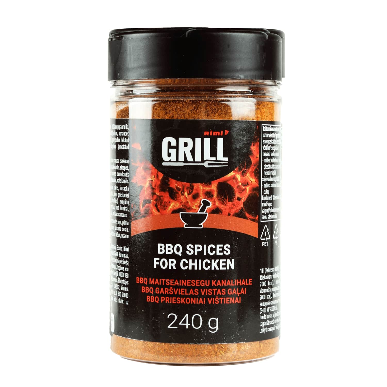BBQ prieskoniai vištienai RIMI, 240 g