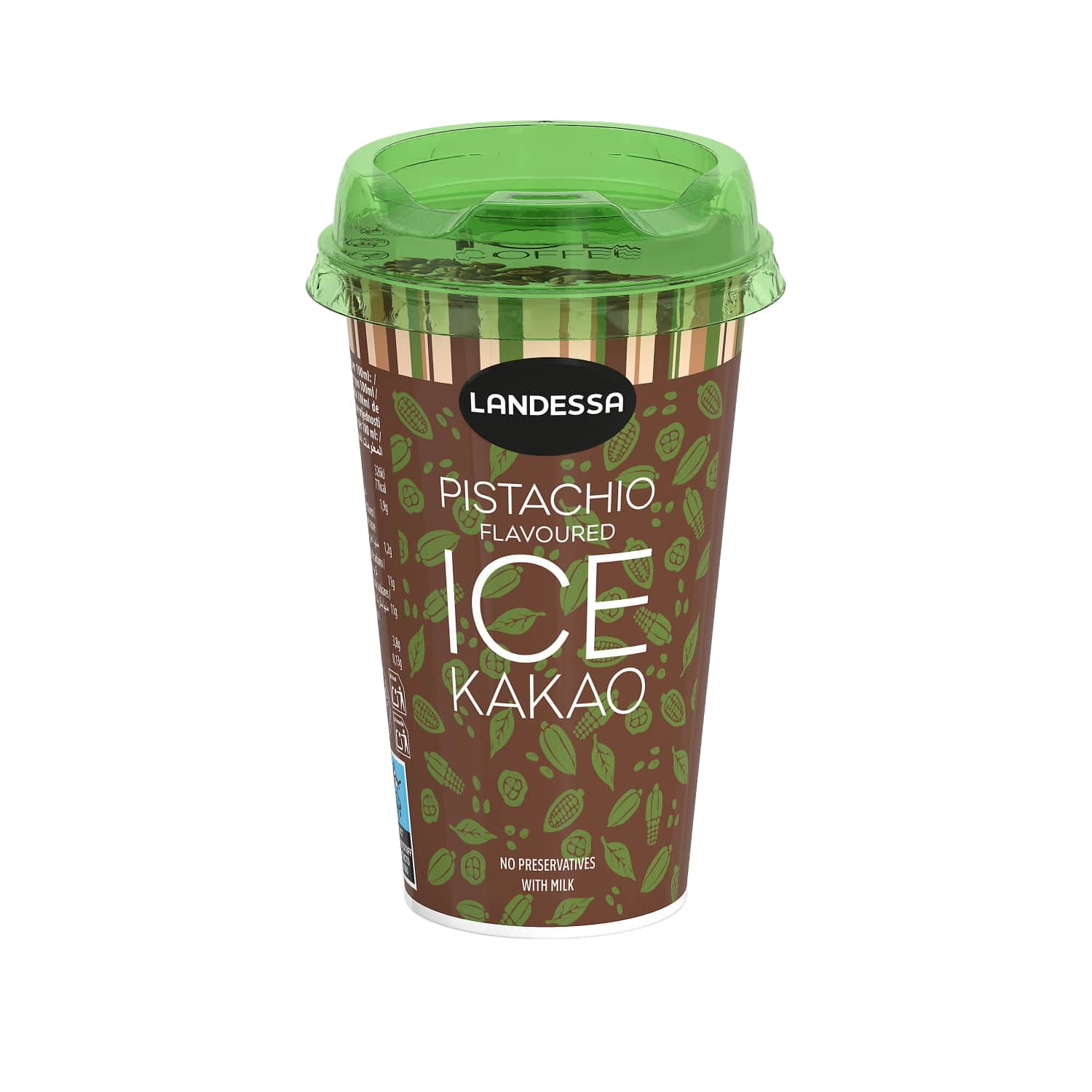 Šalta pistacijų sk. kakava LANDESSA, 230 ml