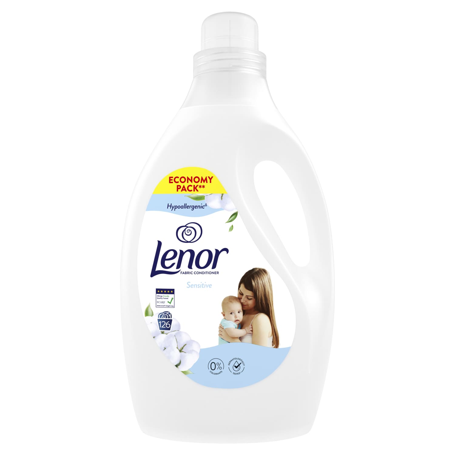 Fabric softener LENOR SENSITIVE, 126 pcs., 2650 ml