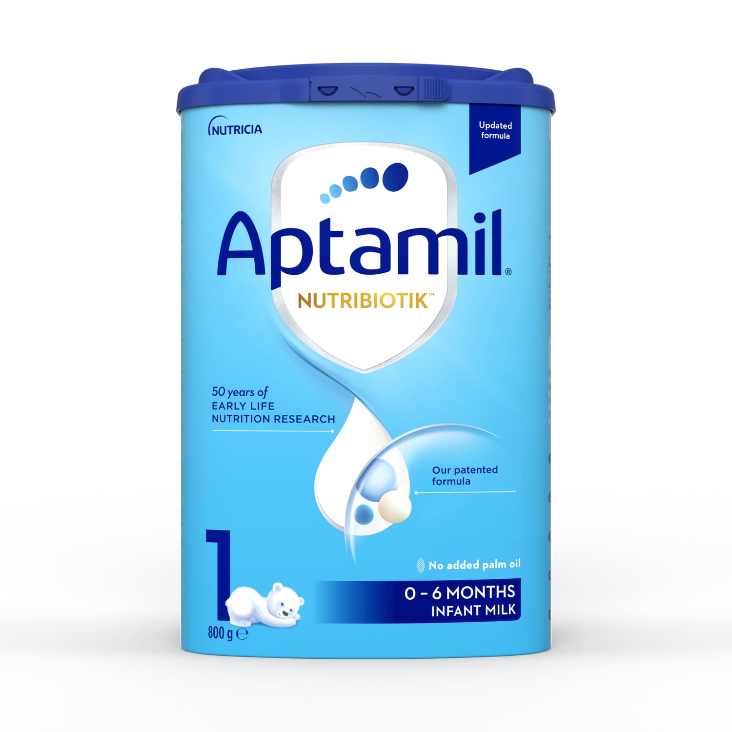 Pieno mišinys APTAMIL 1, 0 mėn, 800 g