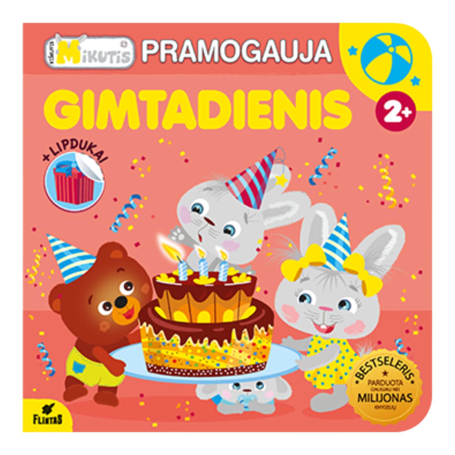 Knyga KIŠKUTIS MIKUTIS. GIMTADIENIS / DYDŽIAI