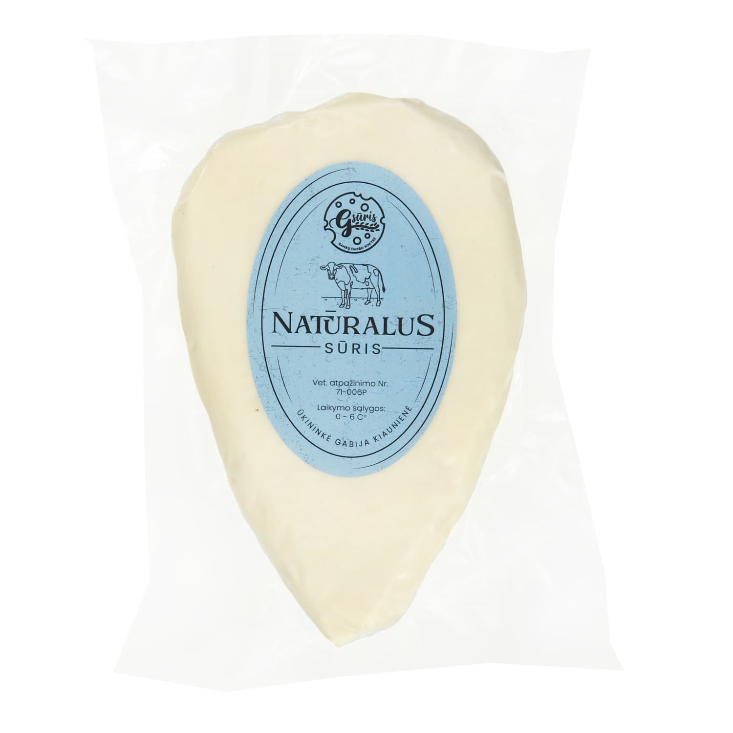 Saldaus pieno sūris GSŪRIS, 1 kg