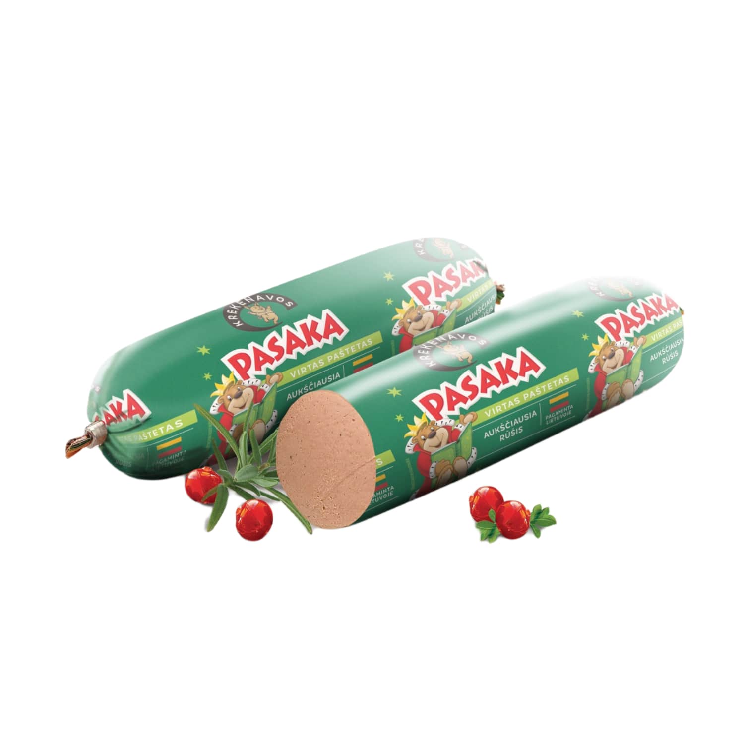 Boiled KREKENAVOS pâté PASAKA, 150 g