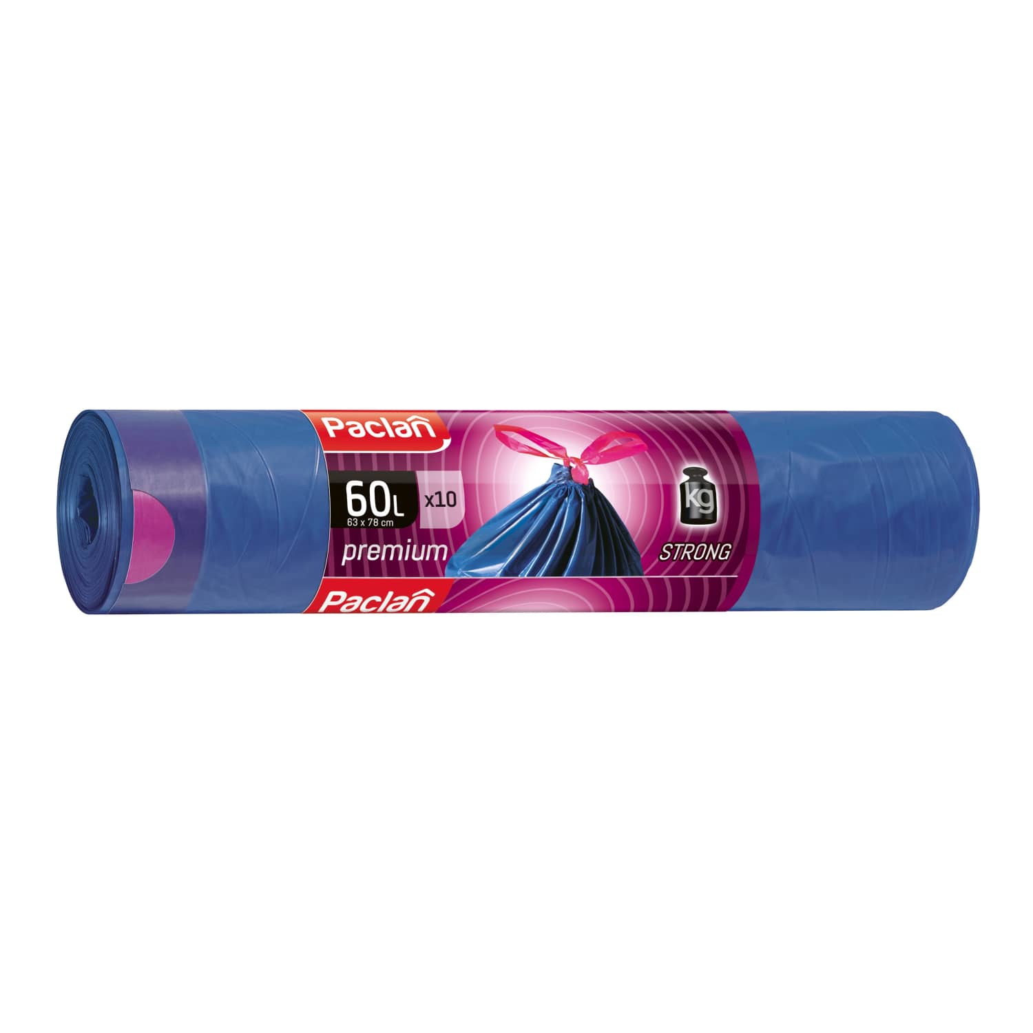 Šiukšlių maišai PACLAN Premium 60l,10vnt