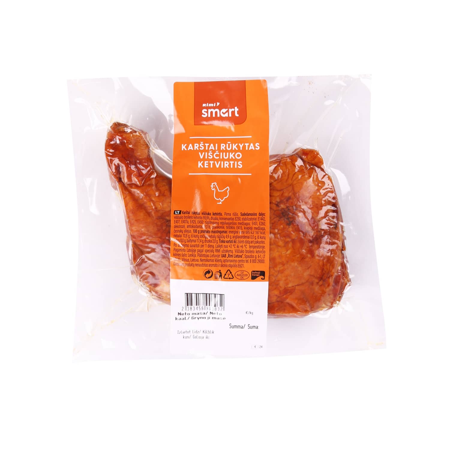 Karš.rūk.višč.broil.ketvirtis RIMI SMART, KG