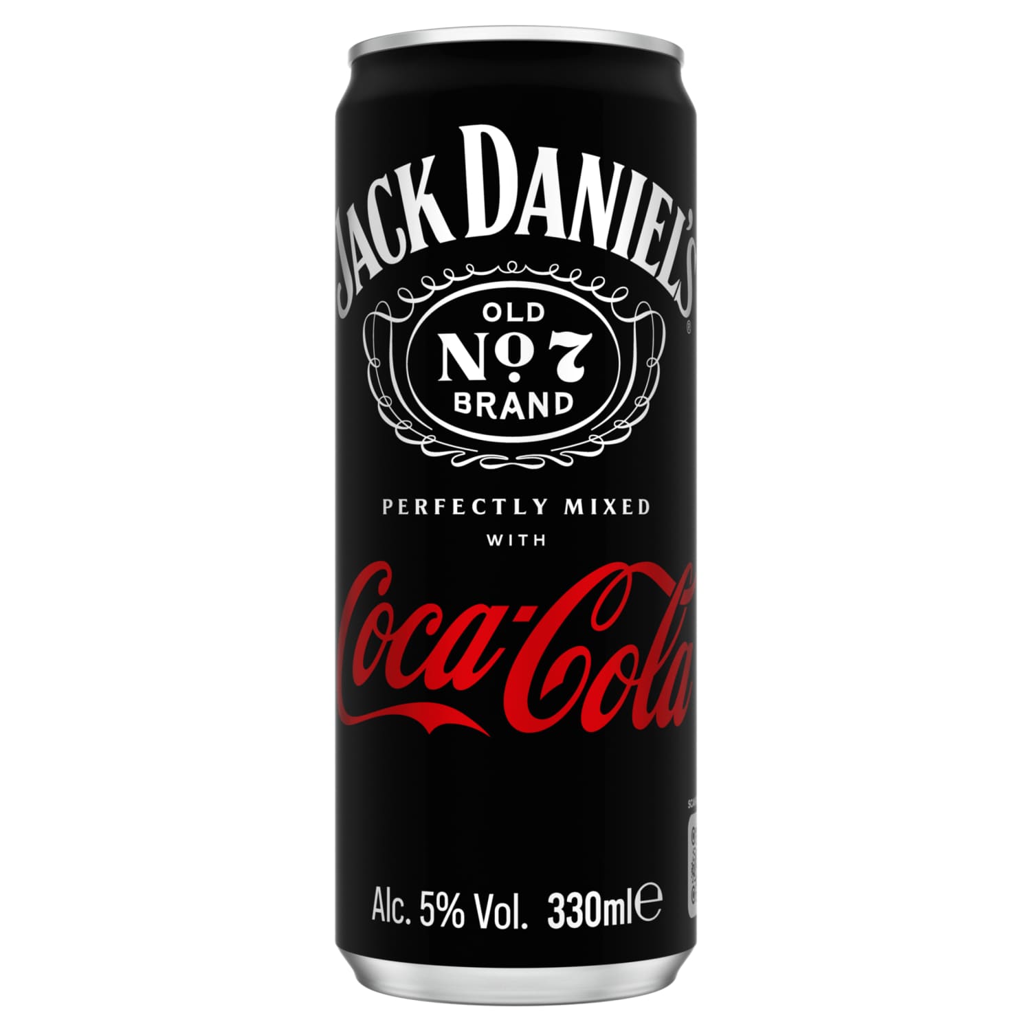 Alk. kokt. JACK DANIEL'S & COLA, 5 %, 0,33 l