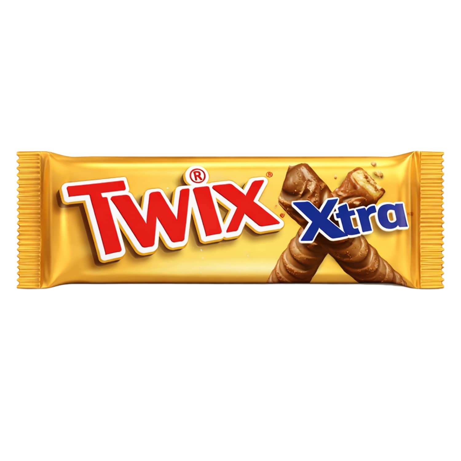 Шоколадный батончик TWIX Xtra, 2*37,5г, 75г