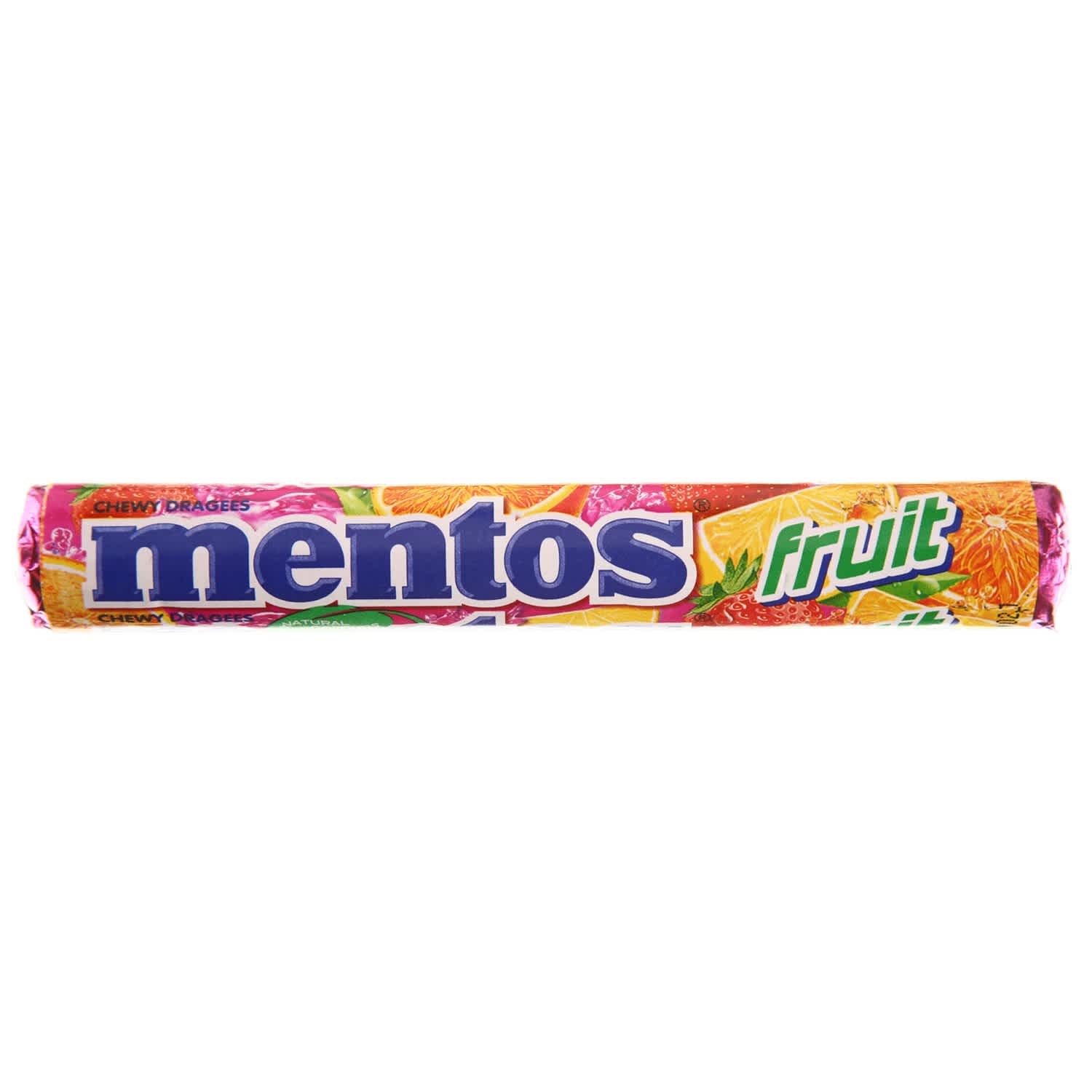Фруктовые жевательные конфеты MENTOS, 38 г