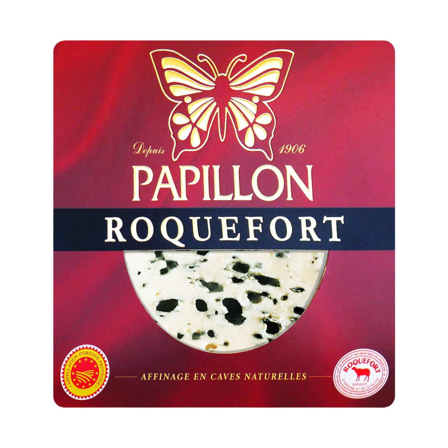 Плесневый сыр PAPIL. ROQUEFORT, 52 %, 100 г