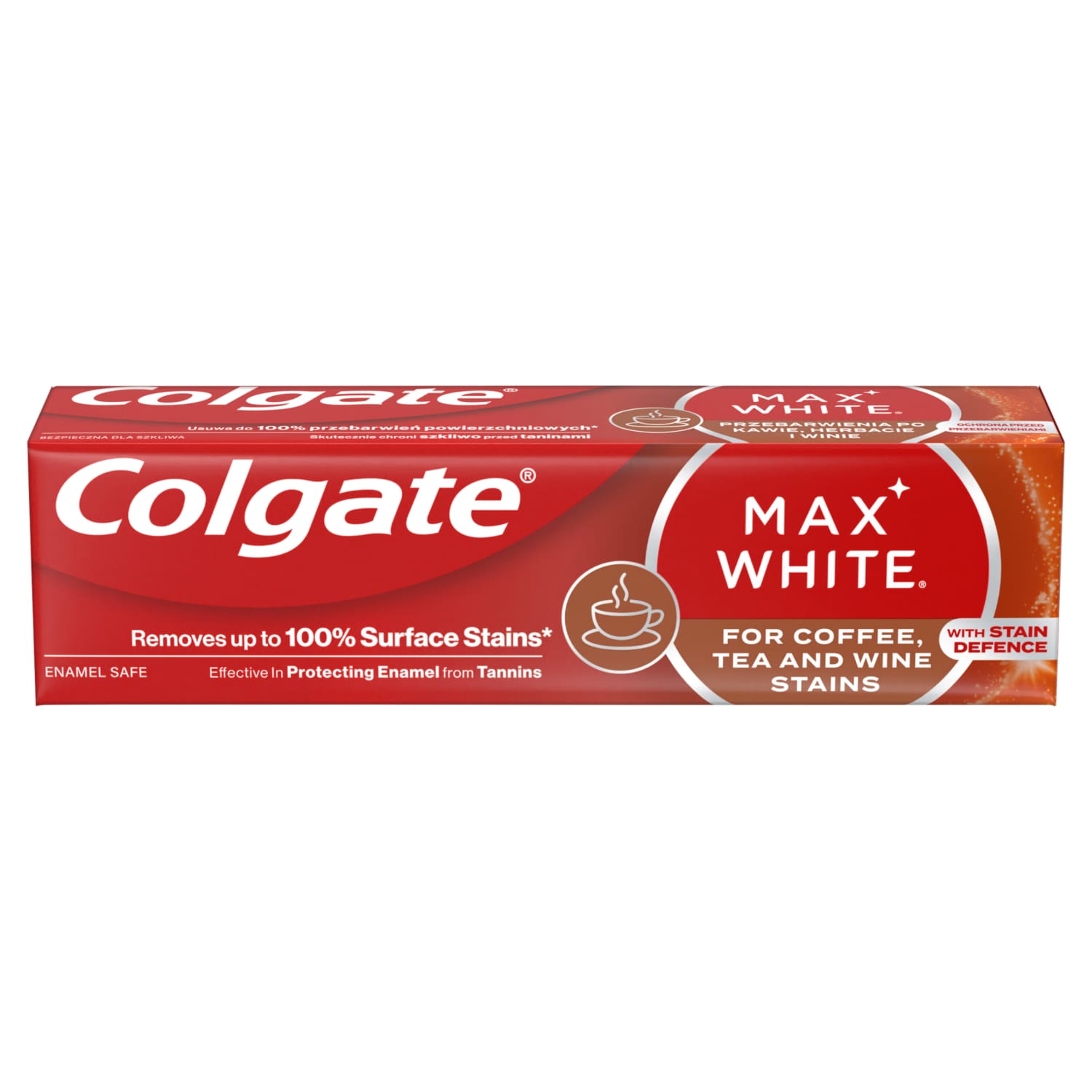 Toothpaste COLGATE MAX WHITE COF. TEA, 75 ml