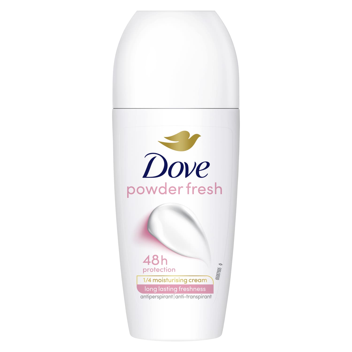 Roll-on deodorant DOVE POWDER, 48 hours, 50 ml