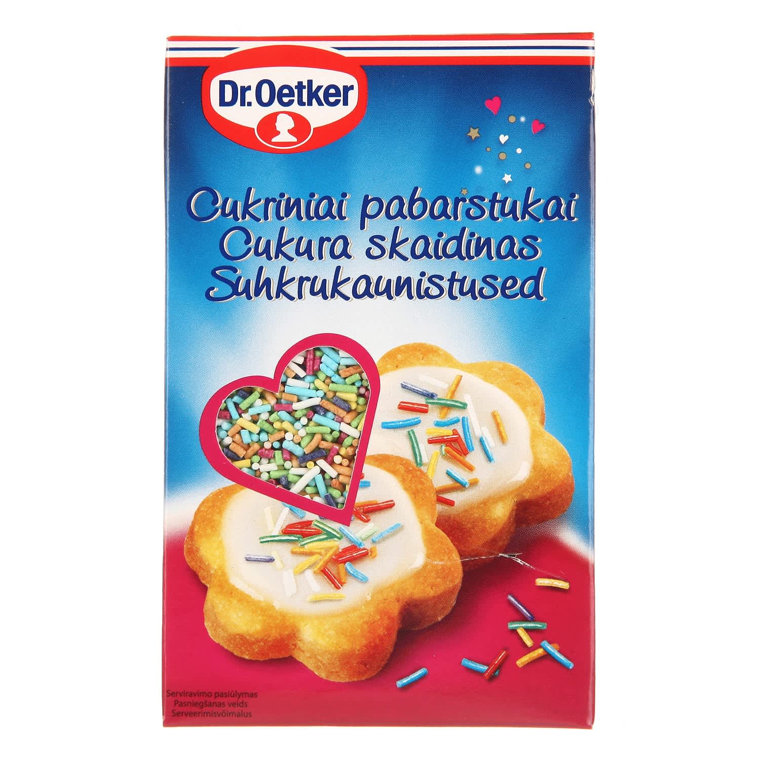 Sugar sprinkles, 80g