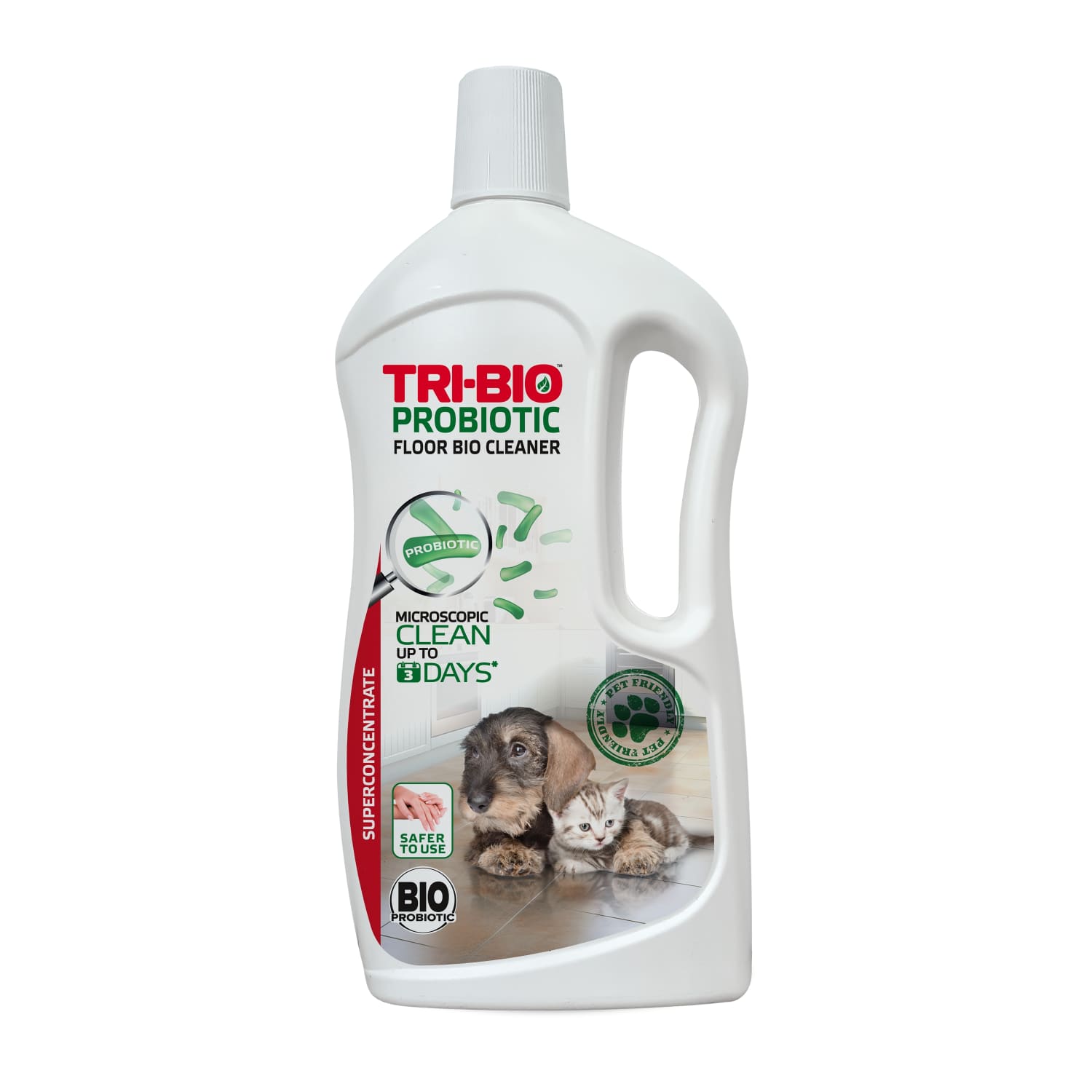 Чистящее средство для полов TRI-BIO для домашних животных, 840 мл