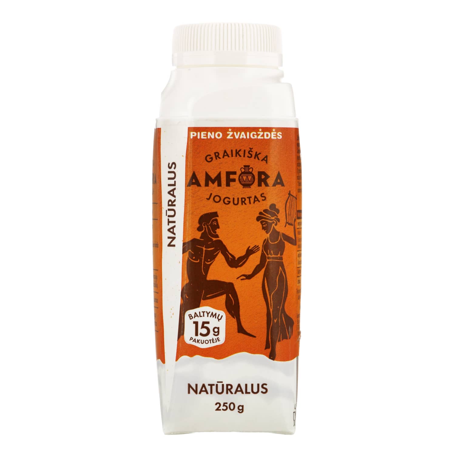 Nat. jogurtas GRAIKIŠKA AMFORA, 2,6 %, 250 g