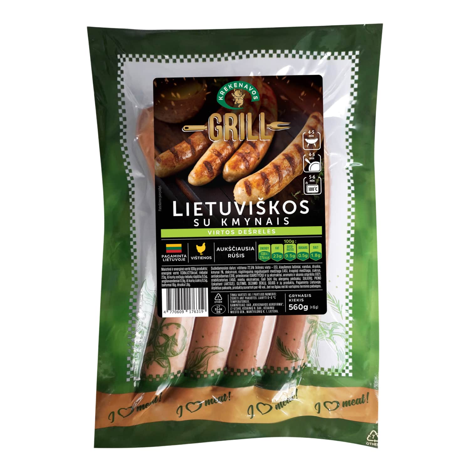 Kep. LIETUVIŠKOS dešrelės su kmyn., a.r. 560g