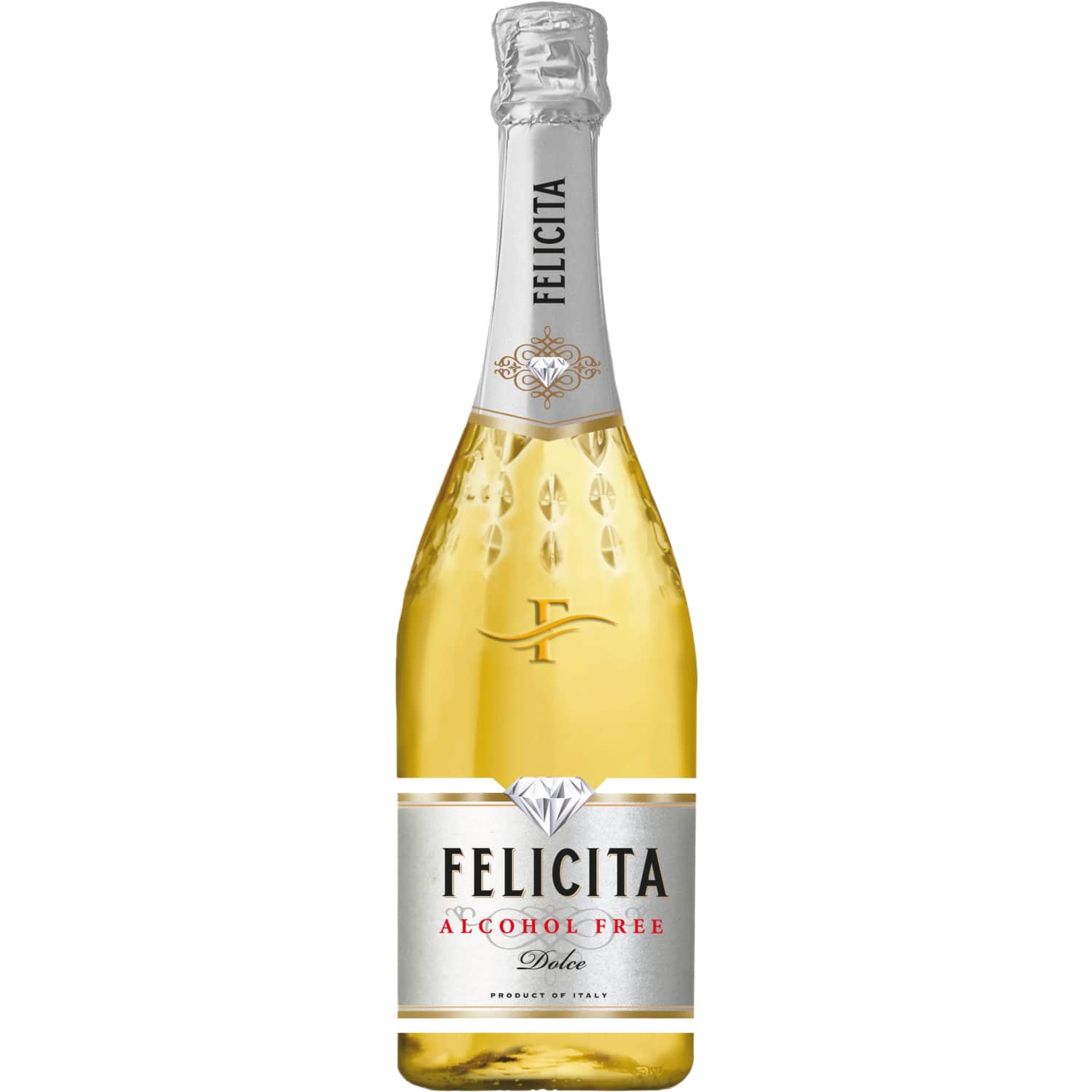 Безалкогольное сладкое игристое вино FELICITA DOLCE, 0,75 л