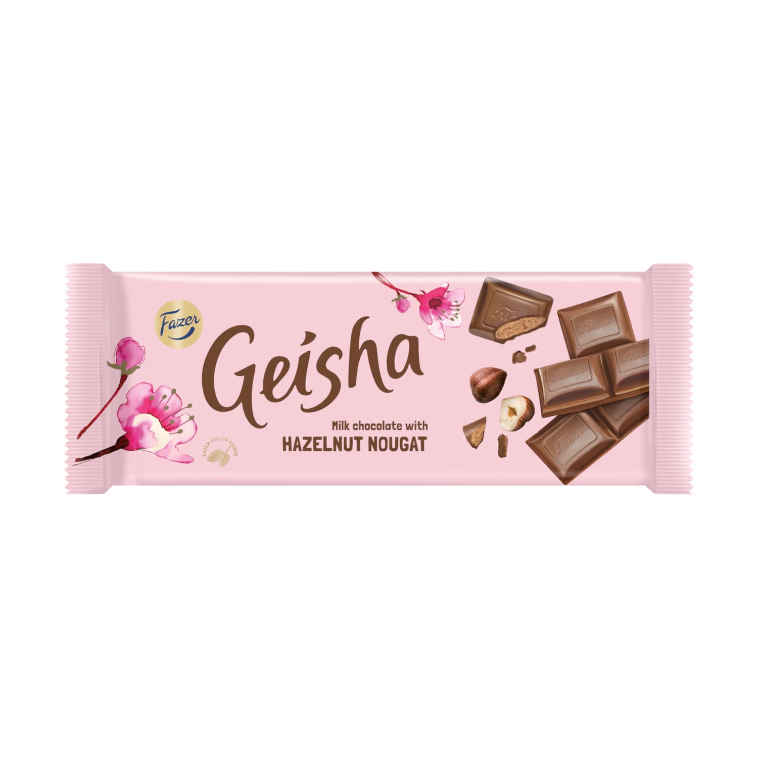 Pieninis šokoladas su pien.įd., GEISHA, 100g