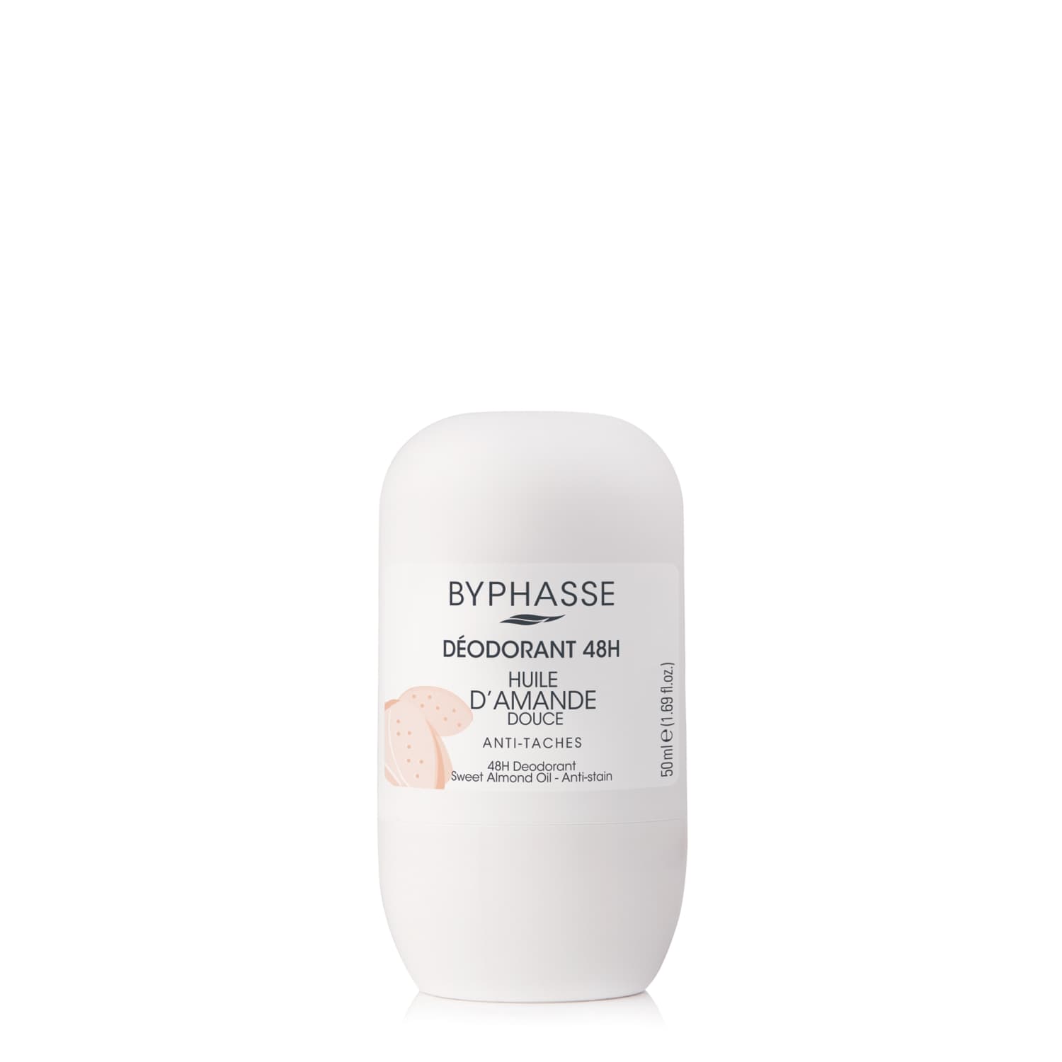 Дезодорант BYPHASSE SWEET ALMOND, 48 ч, 50 мл