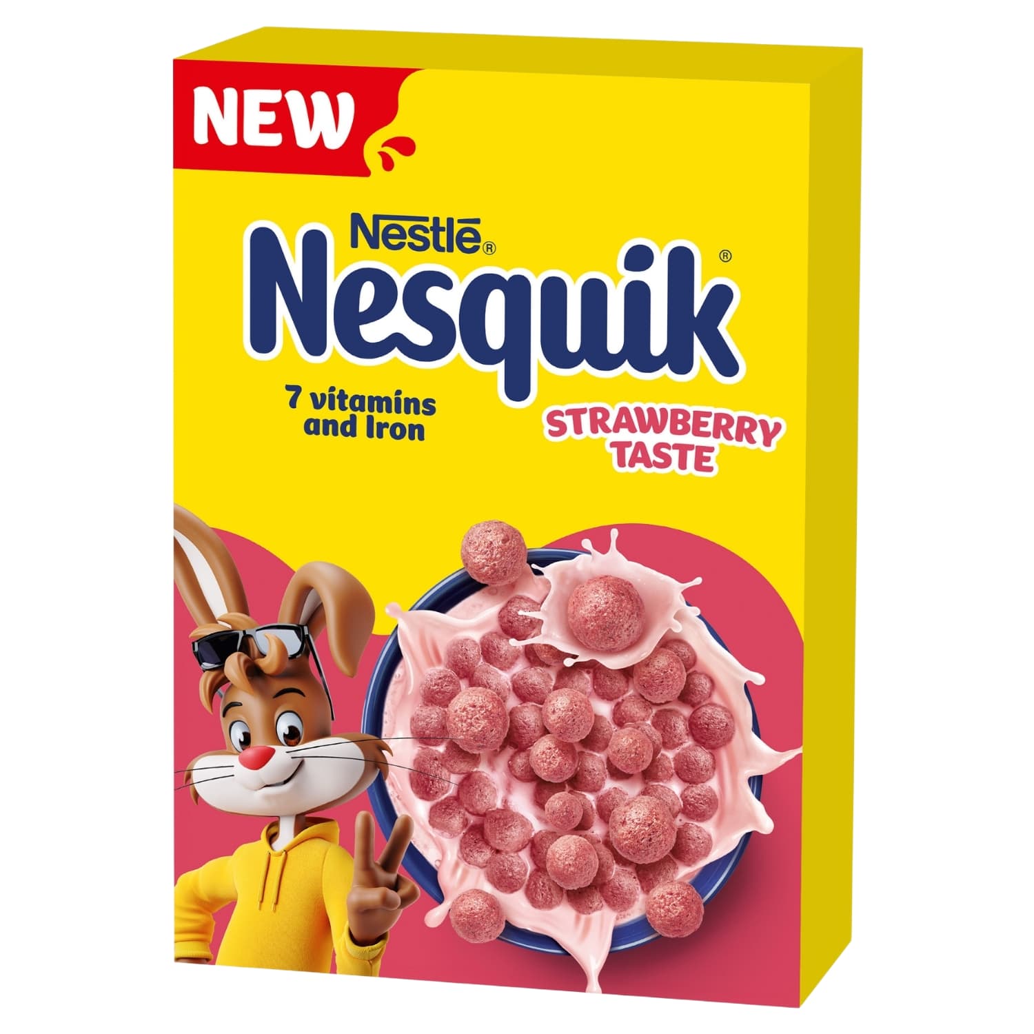 Brašk. sk. dribsniai NESQUIK STRAWBERRY, 330g