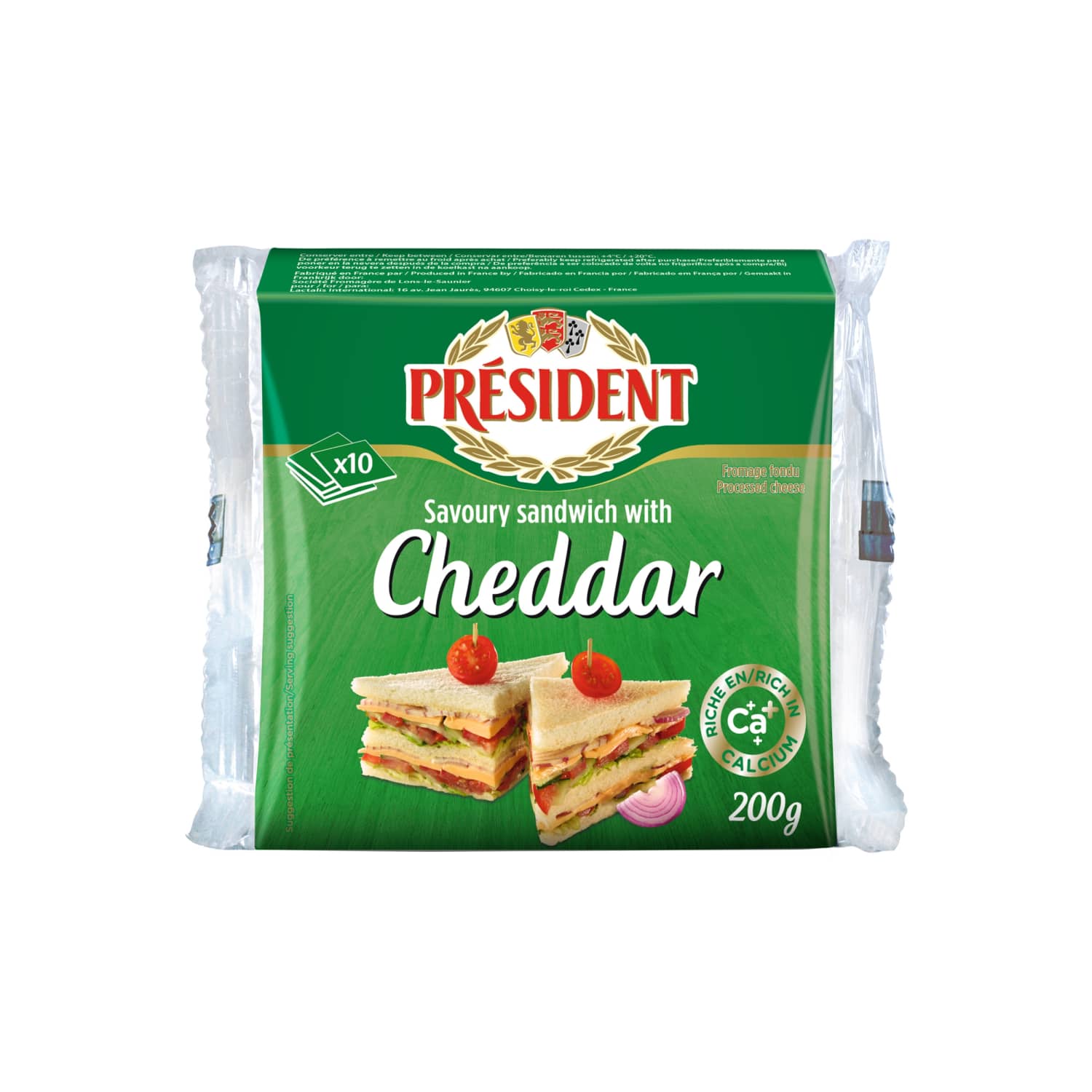 Melted cheese with CHEDDAR cheese, 200 g