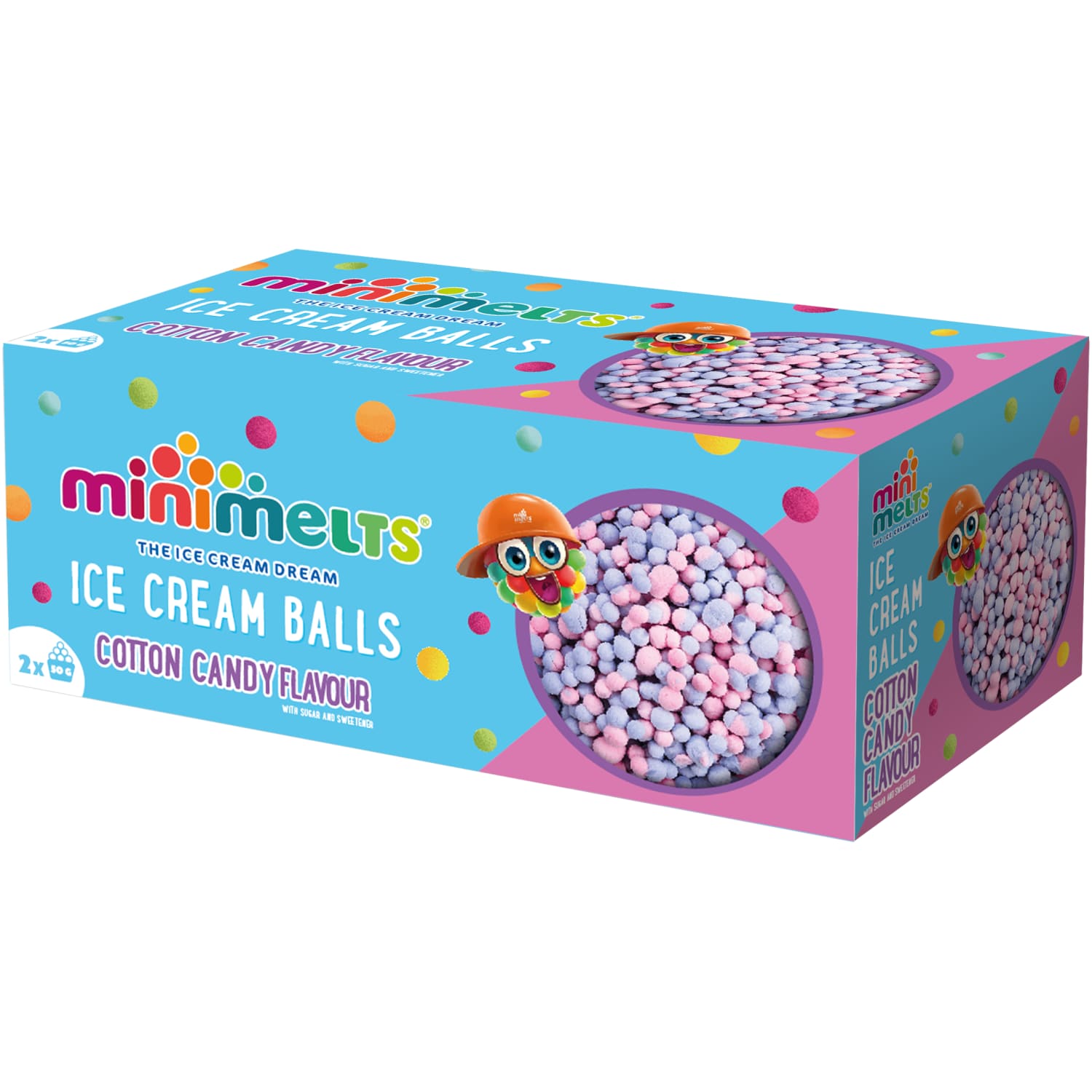 Мороженое MINI MELTS, сахарное 150 мл/100 г