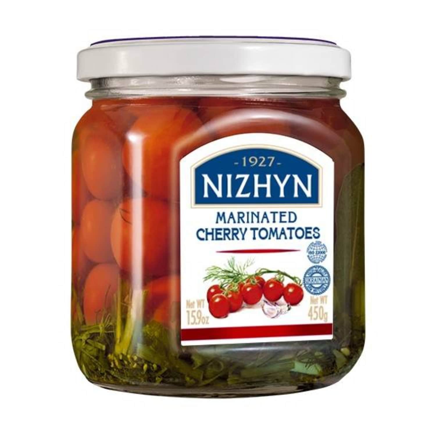 Маринованные вишневые помидоры NIZHYN, 450 г
