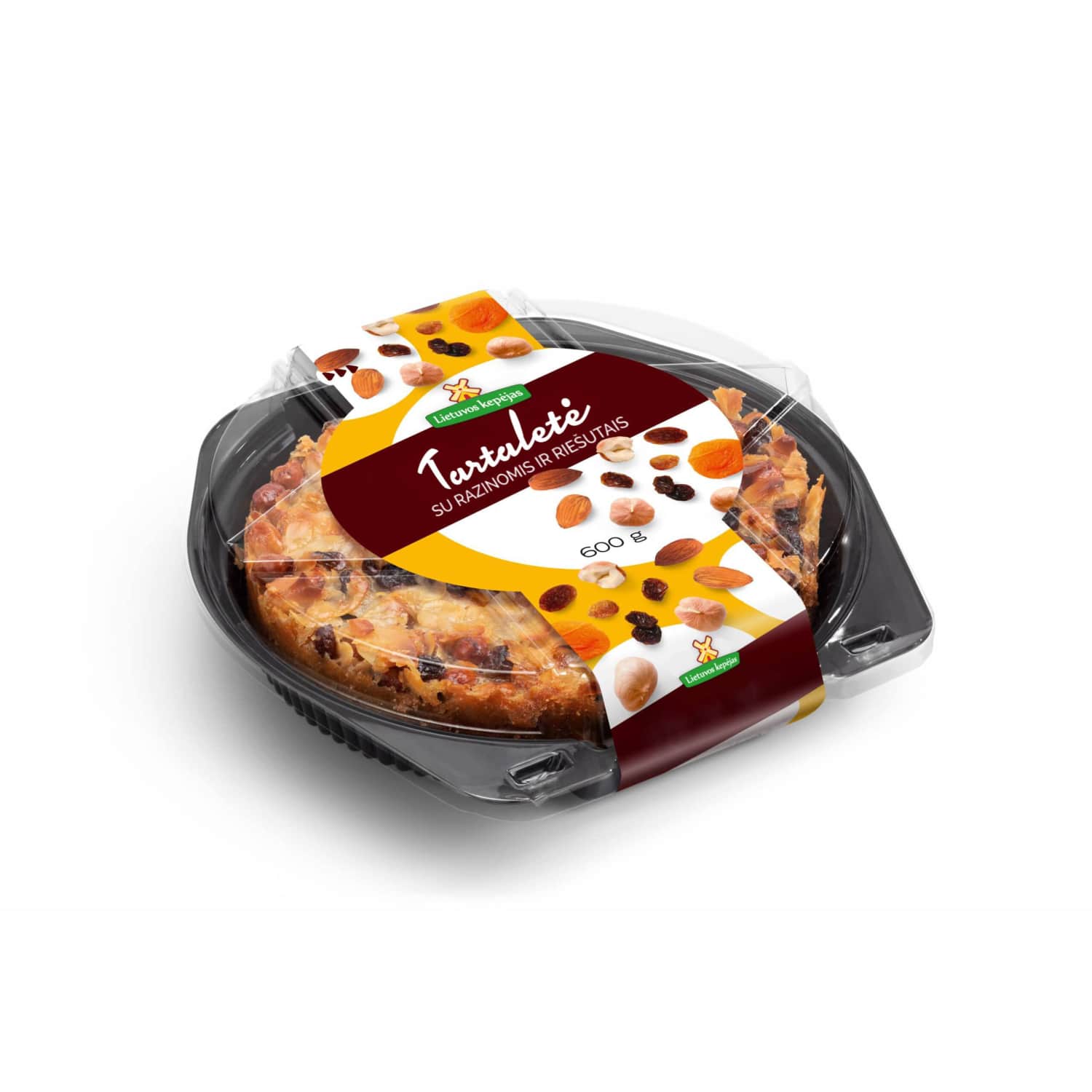 Tartlet with raisins and nuts LIETUVOS KEPĖJAS, 600