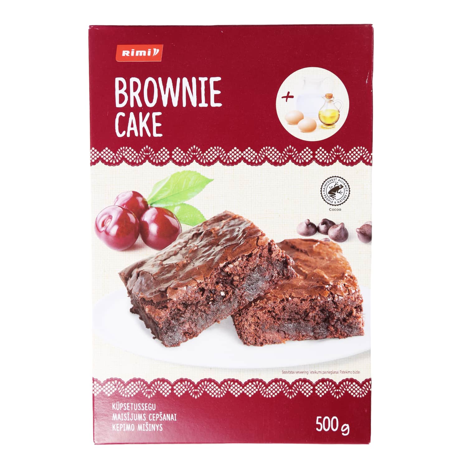 Смесь для выпечки RIMI BROWNIE, 500 г