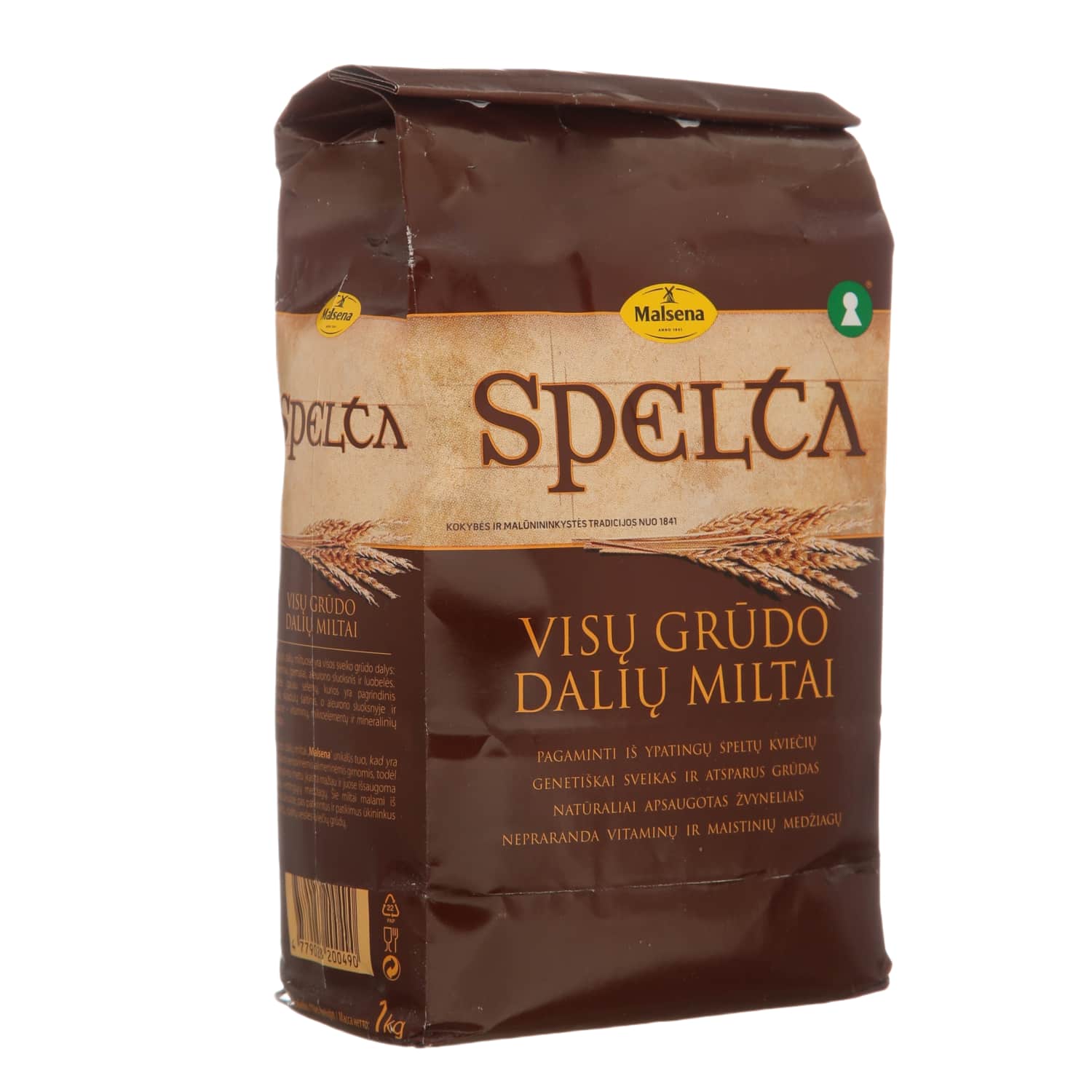 Цельнозерновая мука спельты MALSENA, 1 кг
