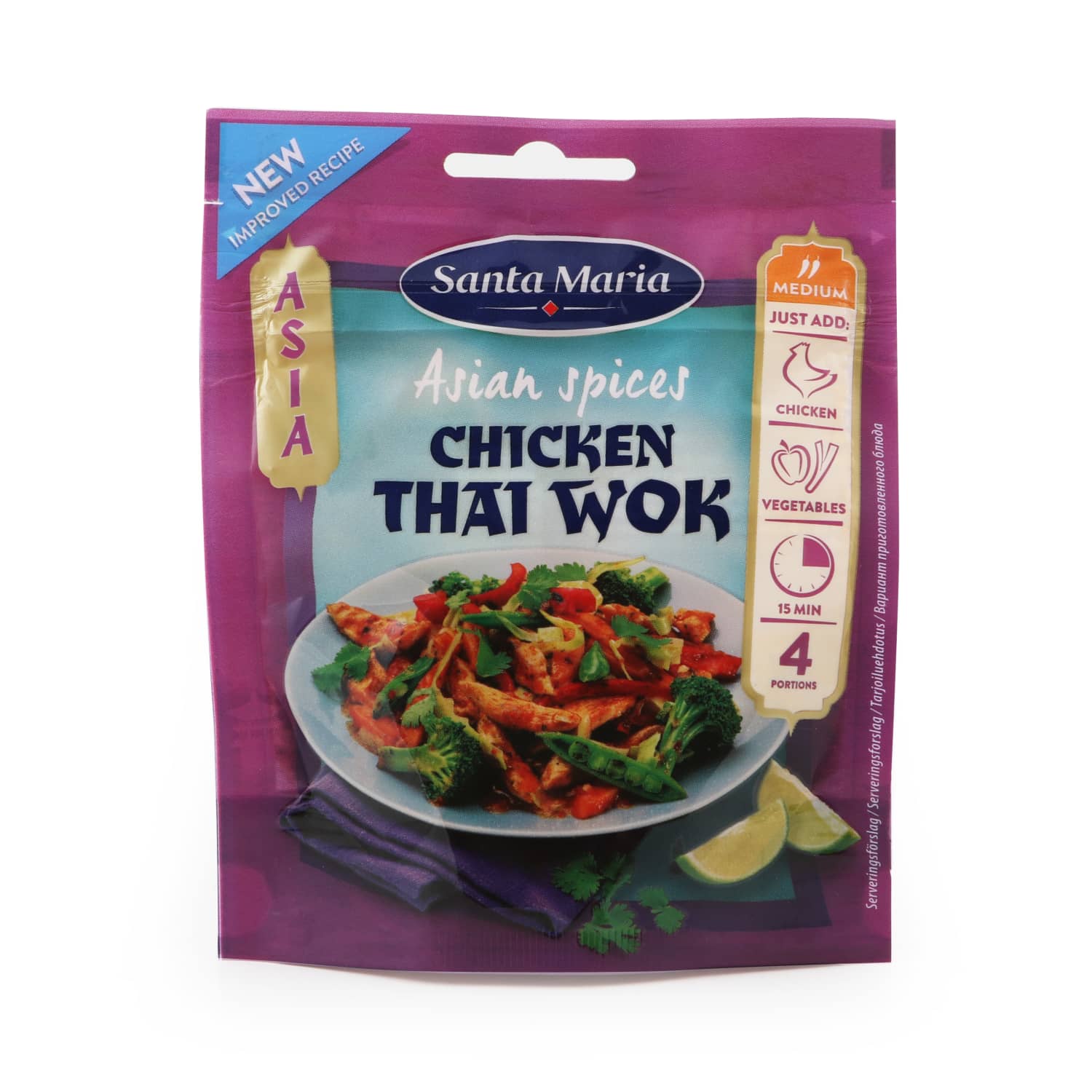 Смесь специй для курицы SANTA MARIA THAI WOK, 30