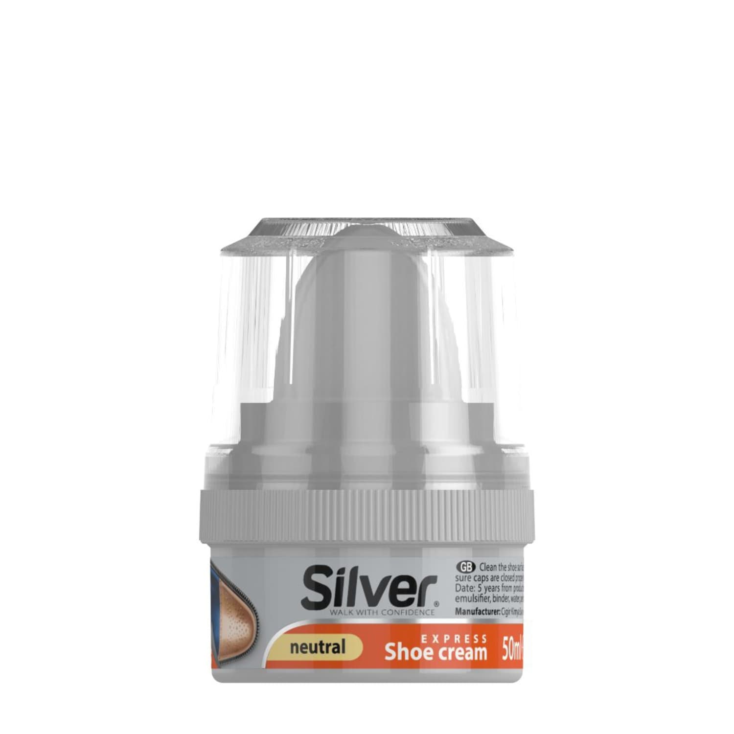 Batų kremas SILVER,50ml,neutralus