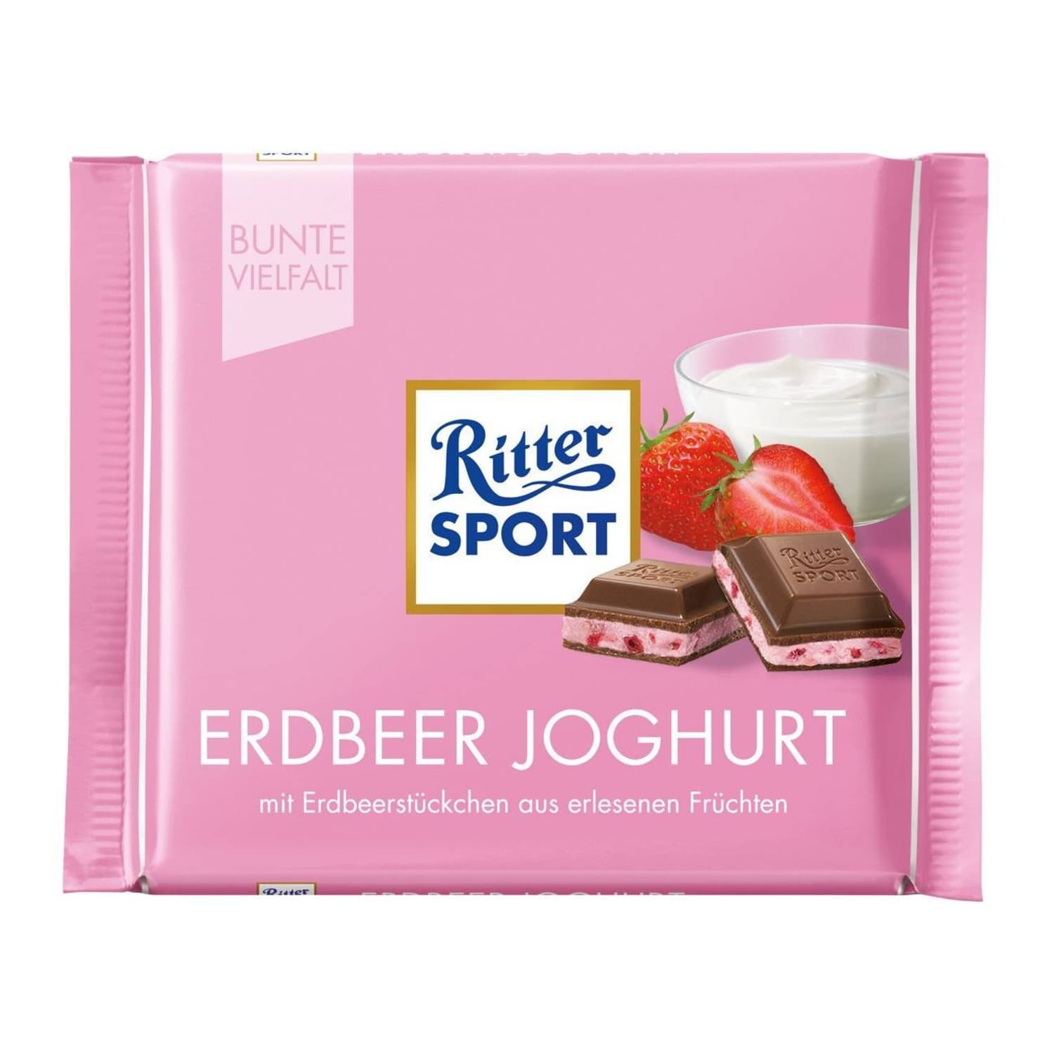 Молочный шоколад с йогуртом RITTER SPORT, 100 г