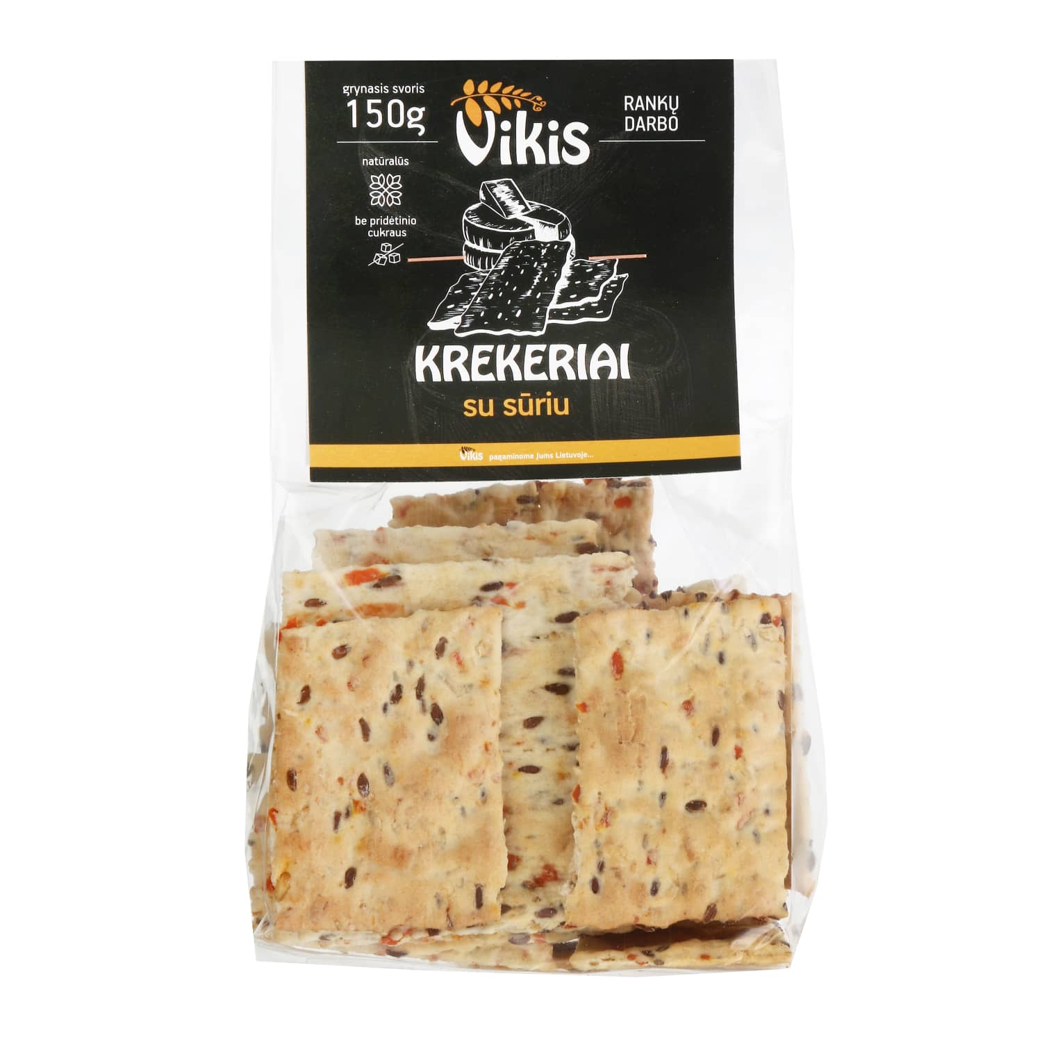 Сырные крекеры VIKIS, 150 г